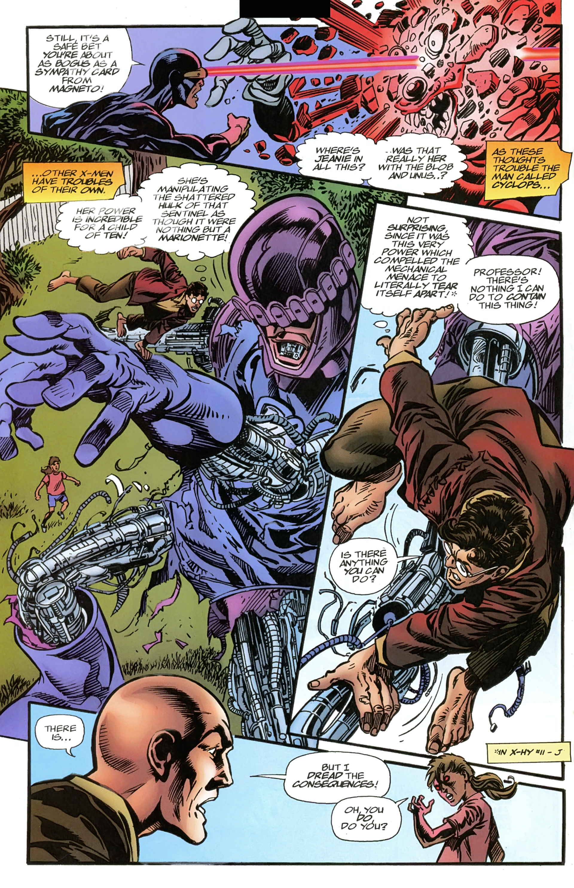Read online X-Men: Hidden Years comic -  Issue #13 - 15