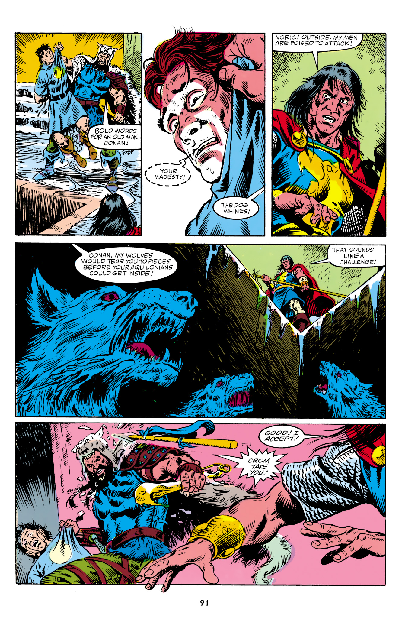 Read online The Chronicles of King Conan comic -  Issue # TPB 10 (Part 1) - 91