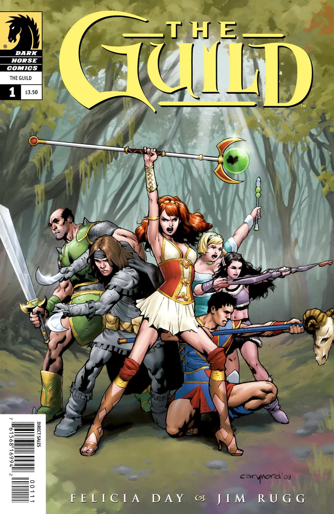 Read online The Guild comic -  Issue #1 - 2