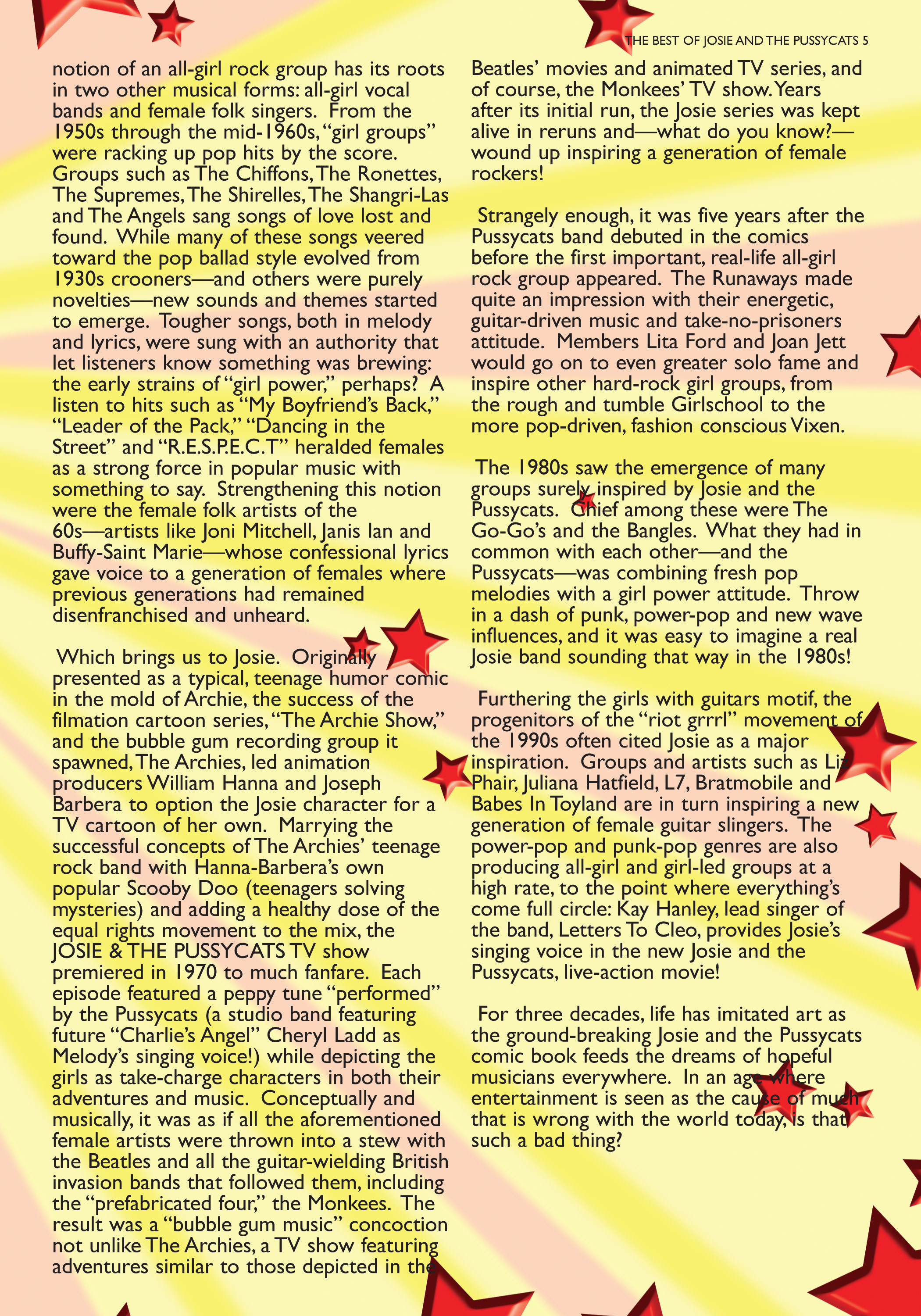 Read online Best Of Josie And The Pussycats comic -  Issue # TPB - 7