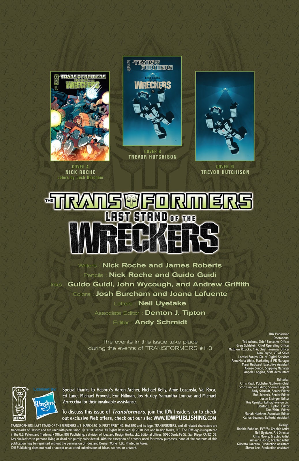 Transformers: Last Stand of The Wreckers issue 3 - Page 4