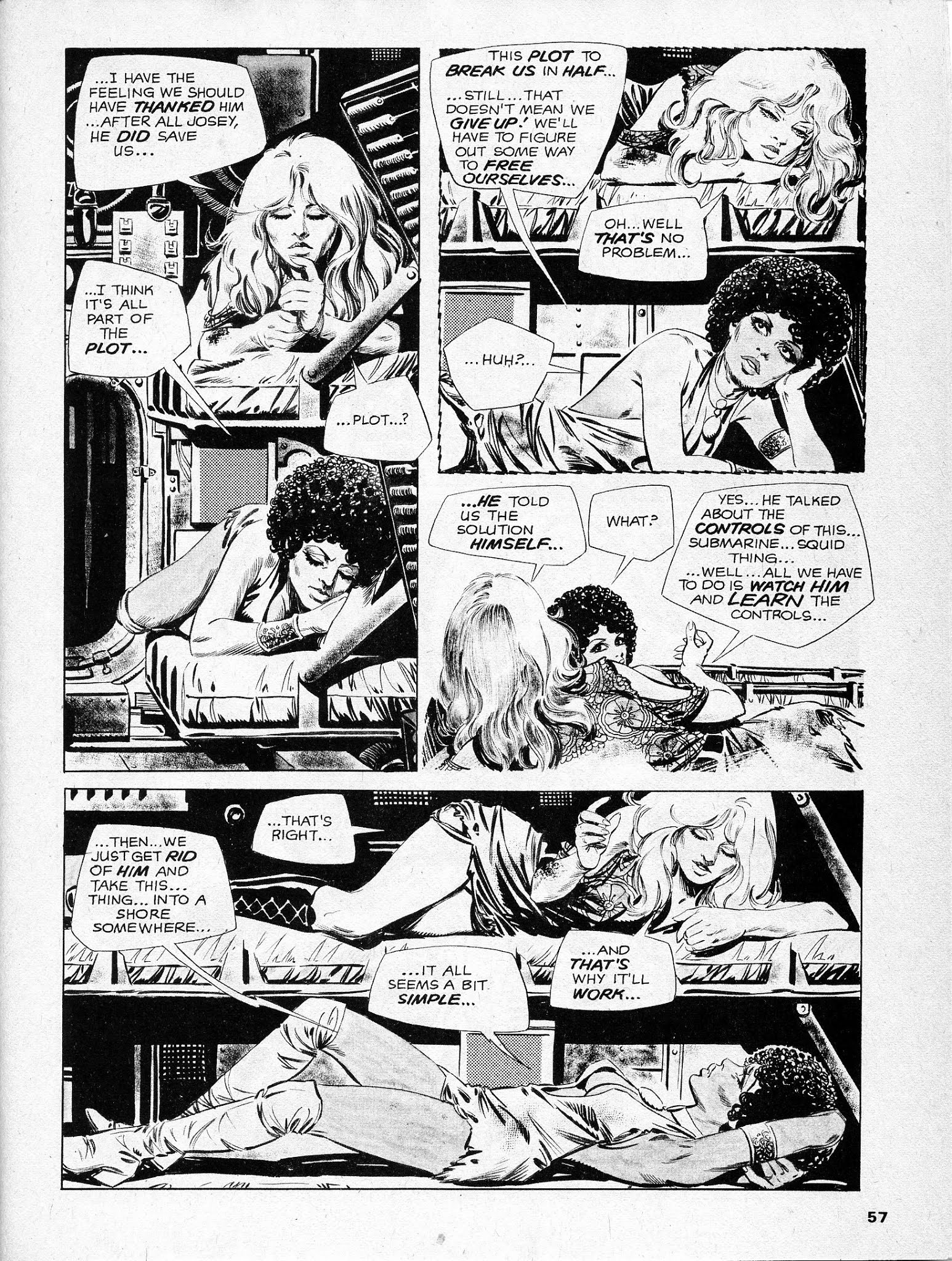 Read online Scream (1973) comic -  Issue #9 - 57