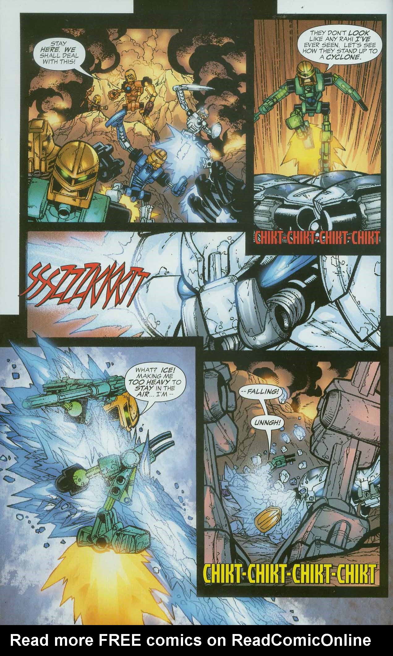Read online Bionicle comic -  Issue #4 - 6