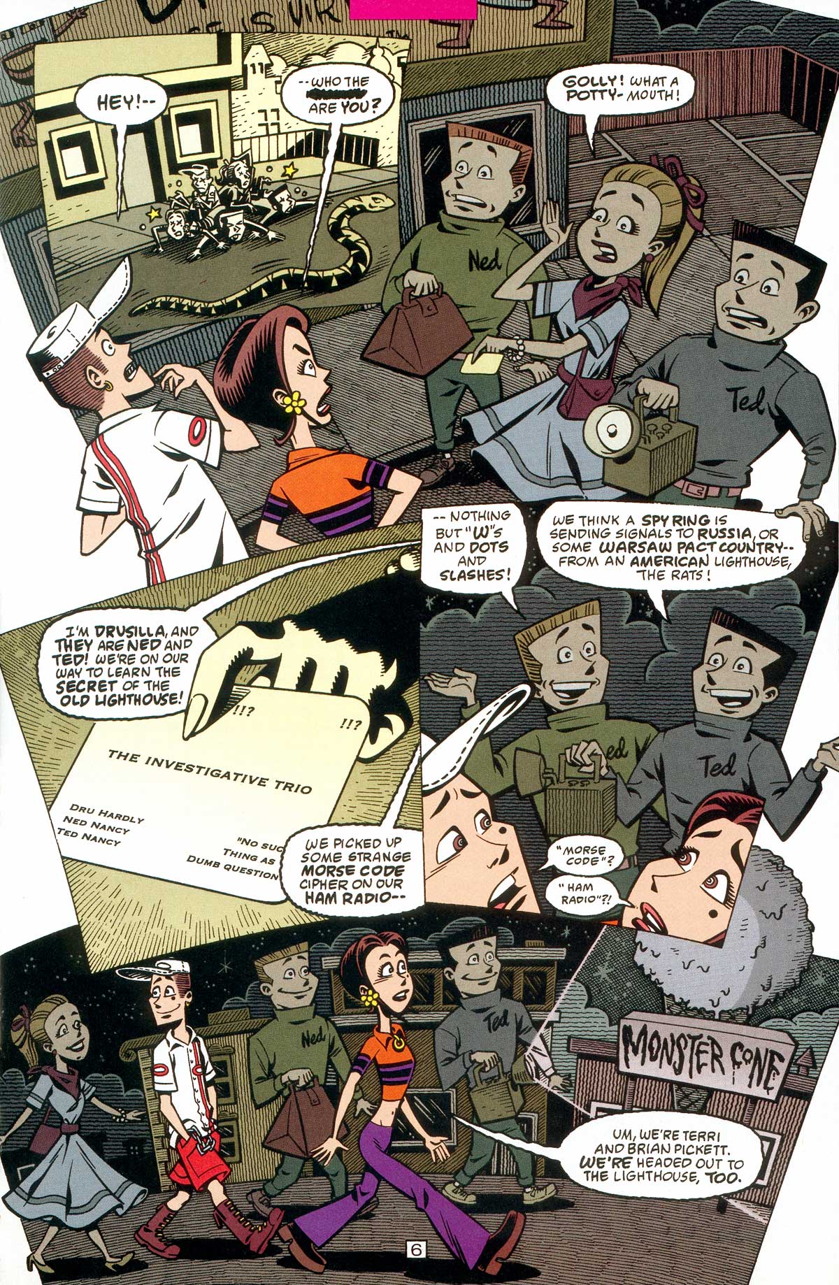 Read online Gross Point comic -  Issue #8 - 7