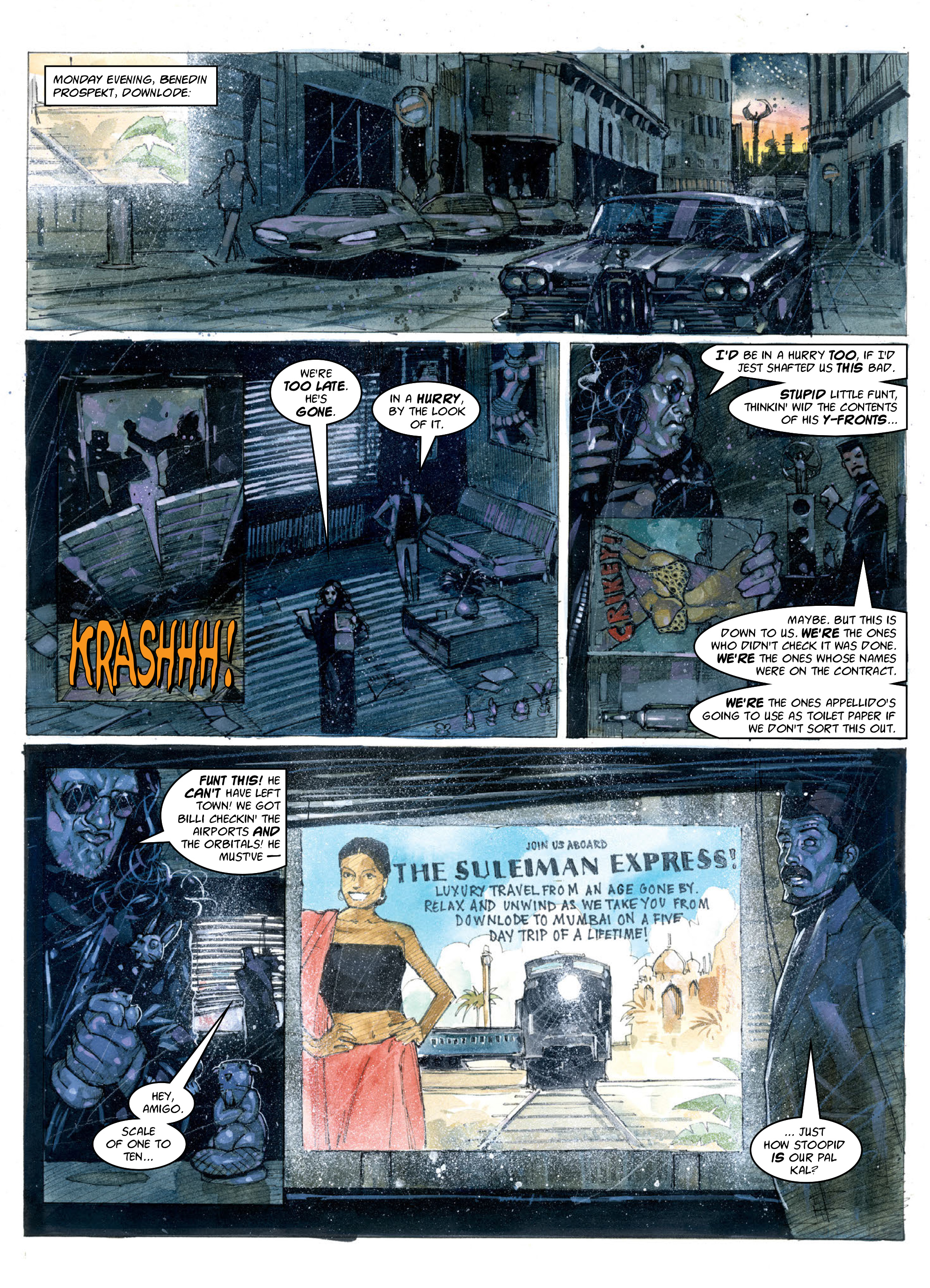 Read online Judge Dredd Megazine (Vol. 5) comic -  Issue #375 - 97