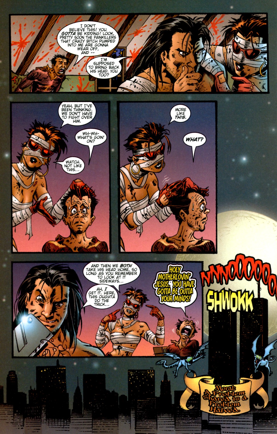 Read online Painkiller Jane vs. The Darkness comic -  Issue # Full - 26