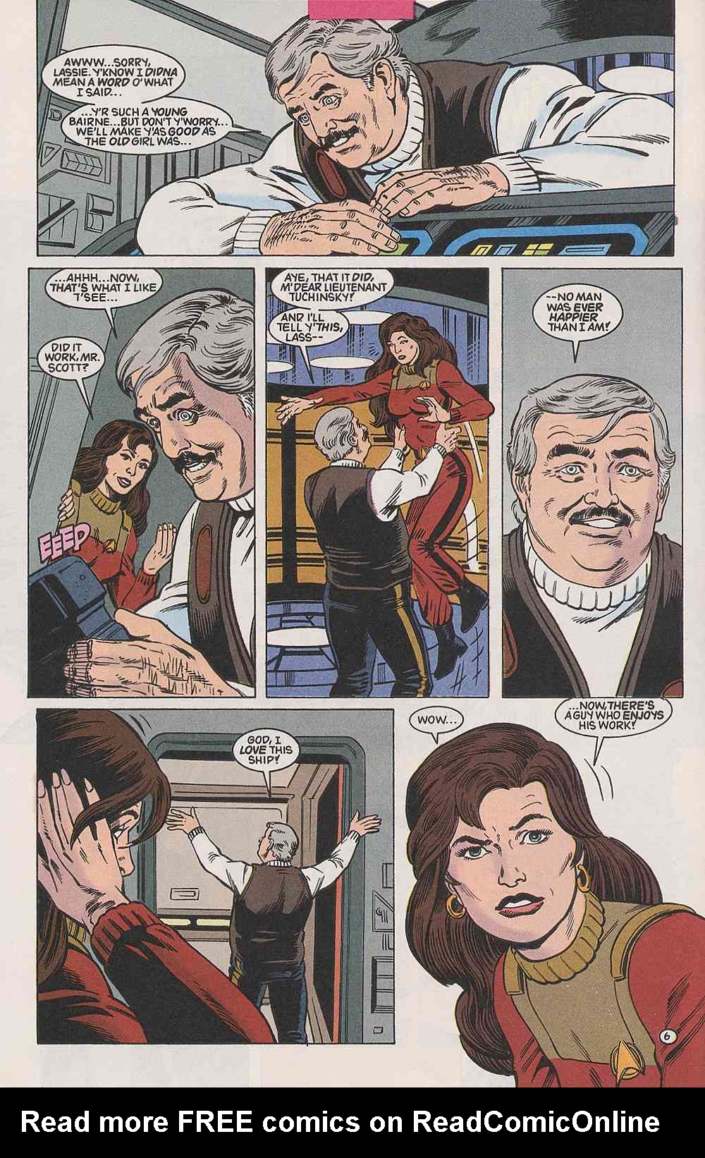 Read online Star Trek (1989) comic -  Issue #41 - 7