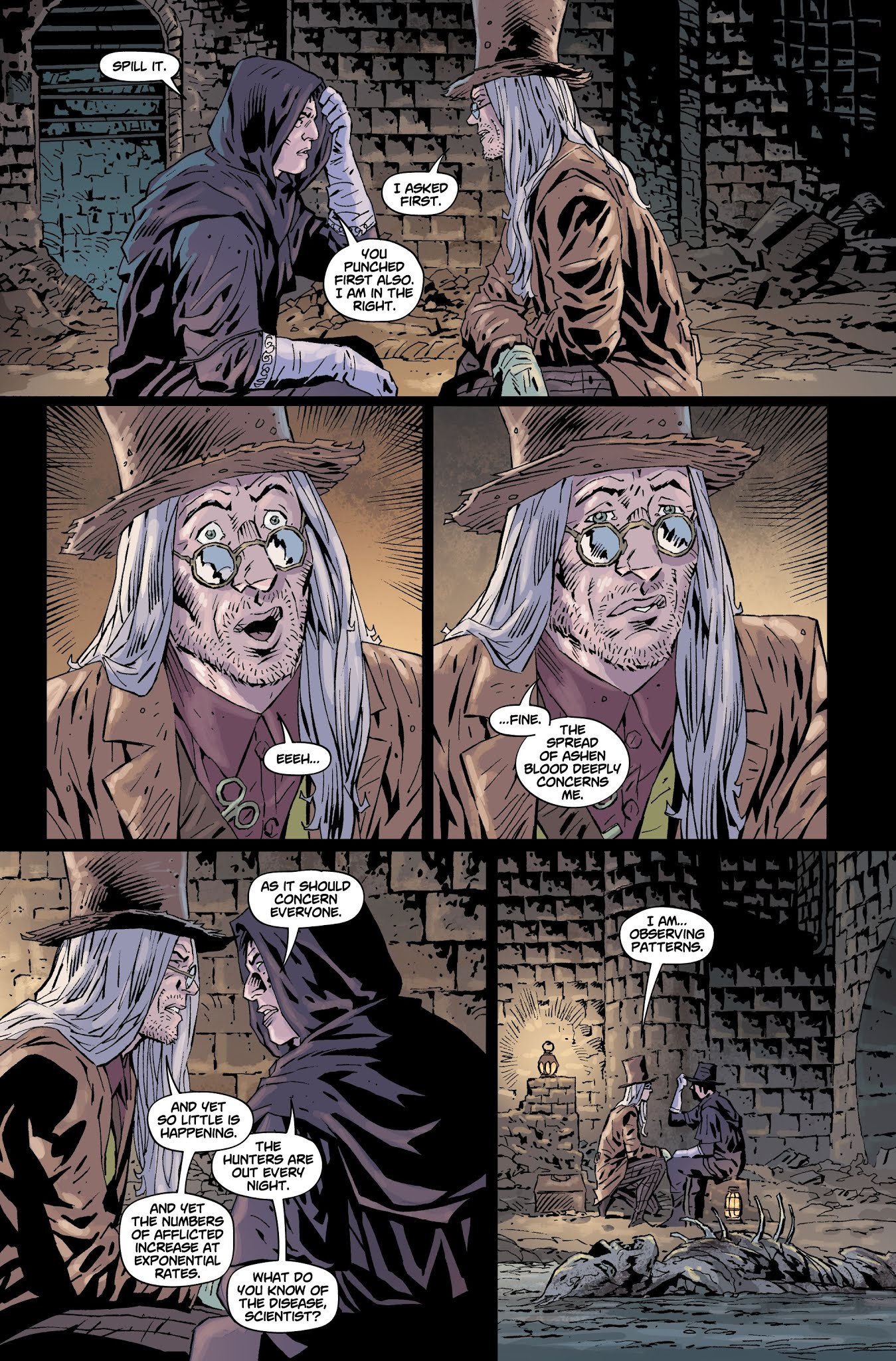 Read online Bloodborne comic -  Issue #6 - 7