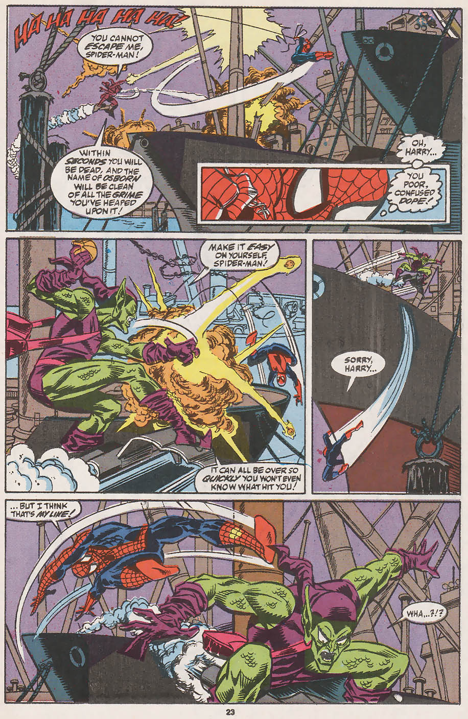 Read online Web of Spider-Man (1985) comic -  Issue #67 - 17