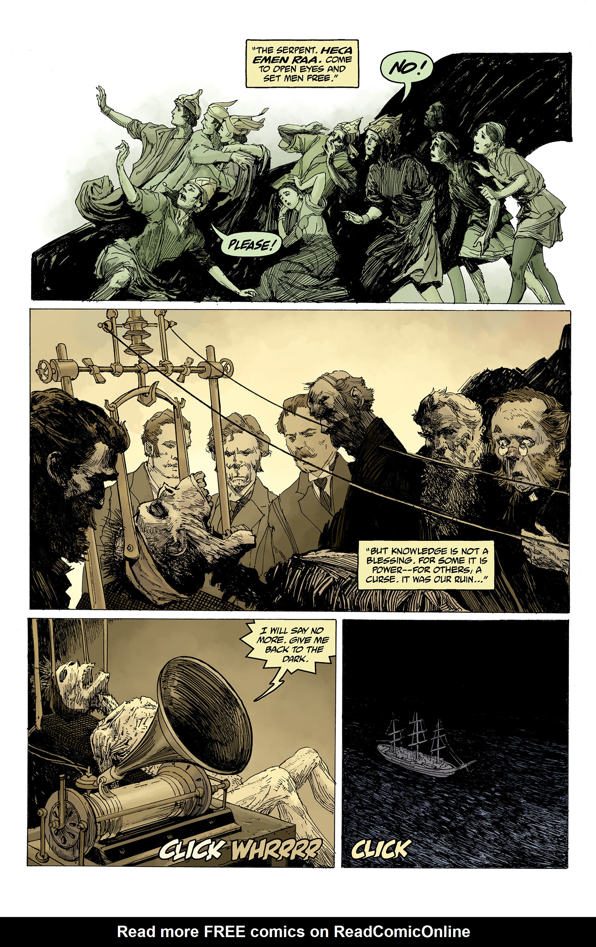 Read online Hellboy: Into the Silent Sea comic -  Issue # Full - 31