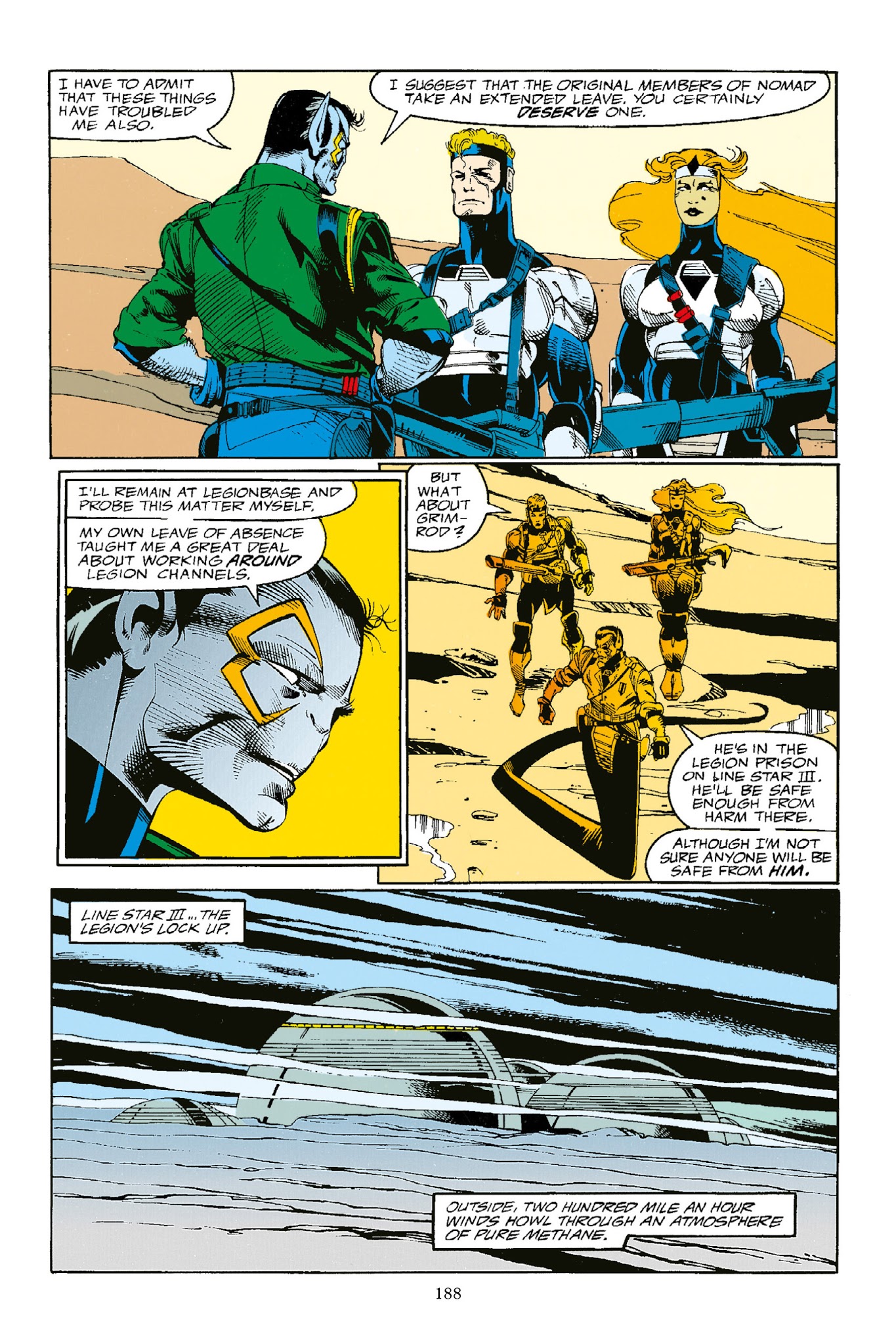 Read online Alien Legion: Dead and Buried comic -  Issue # TPB - 187