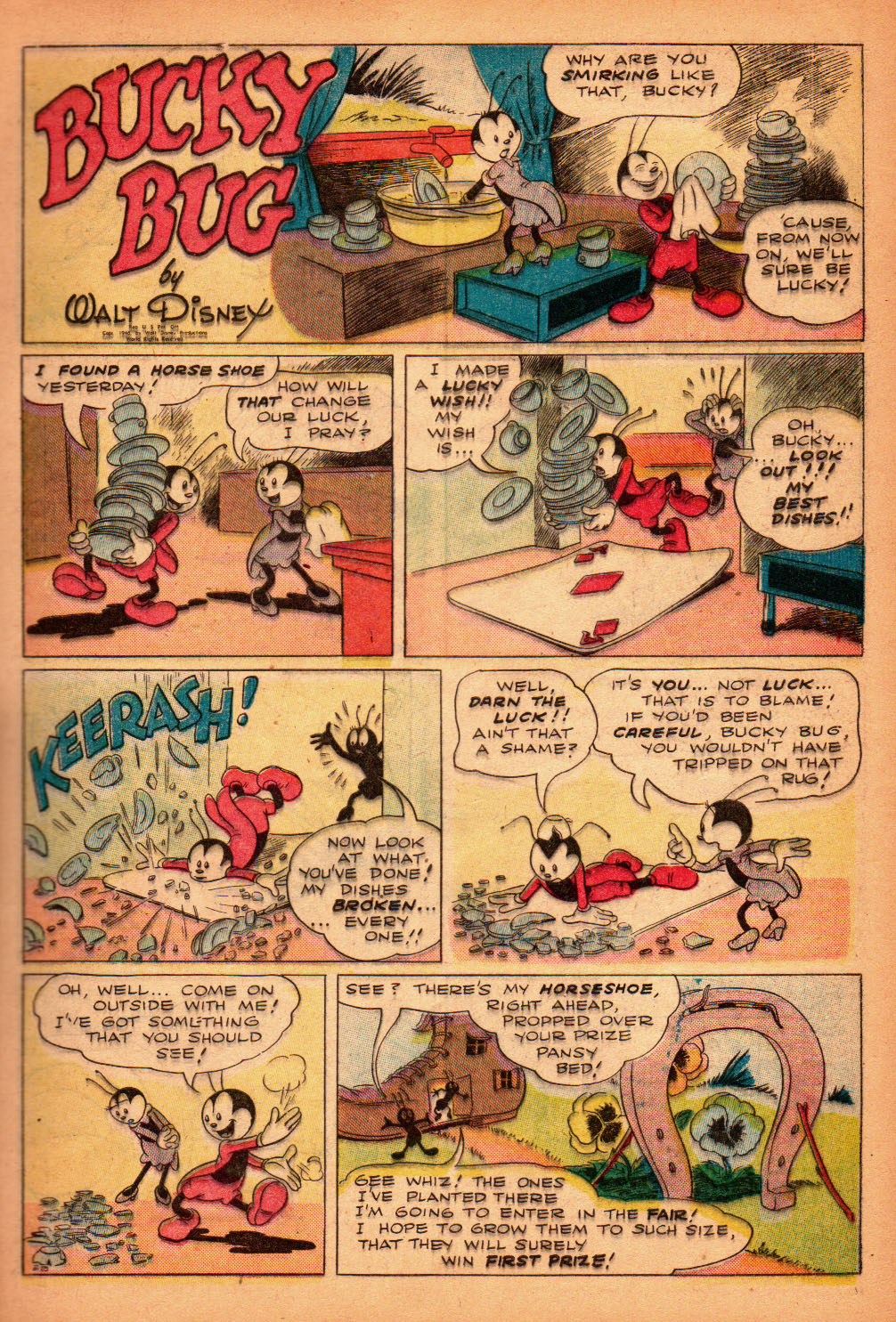 Read online Walt Disney's Comics and Stories comic -  Issue #71 - 13