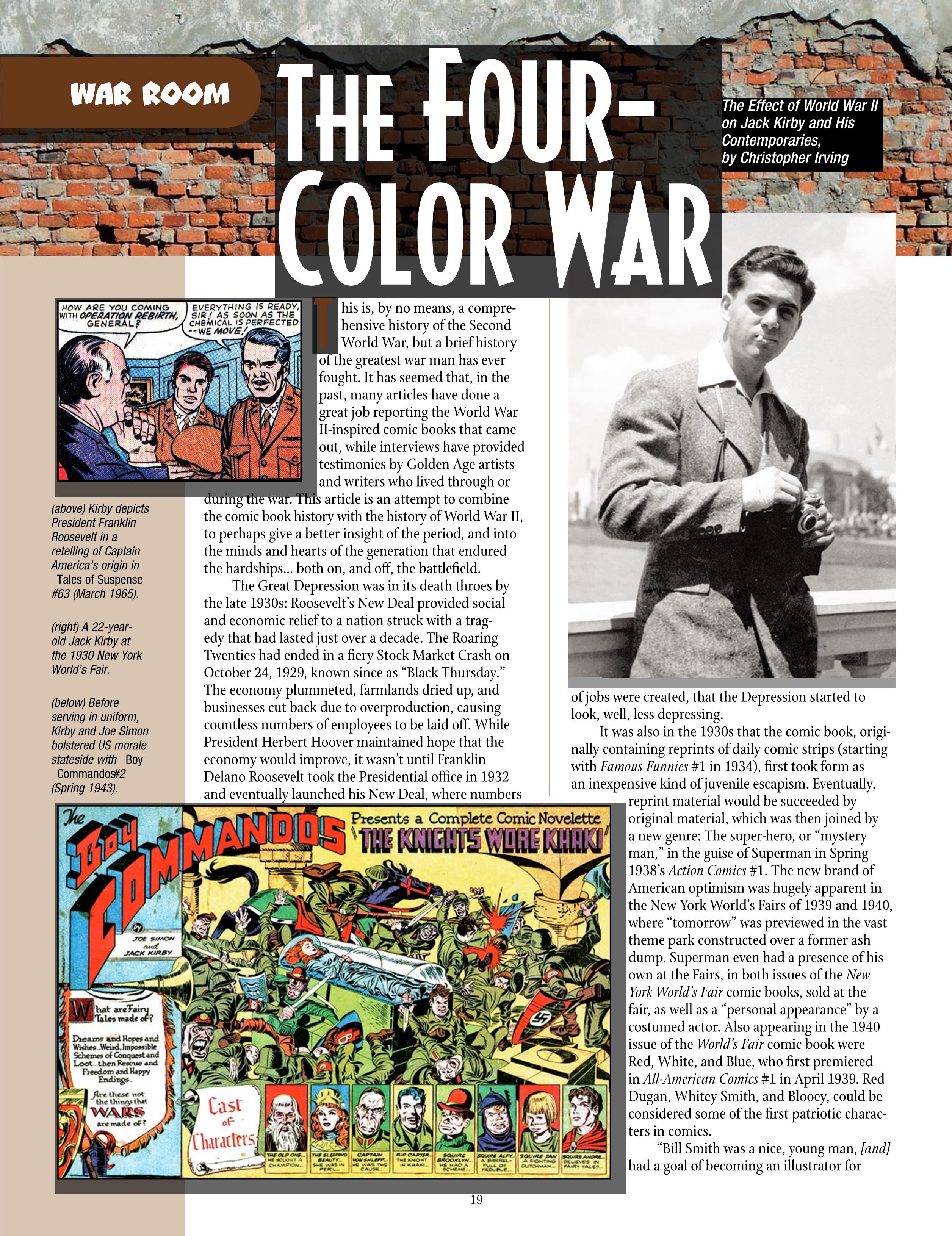 Read online The Jack Kirby Collector comic -  Issue #72 - 21