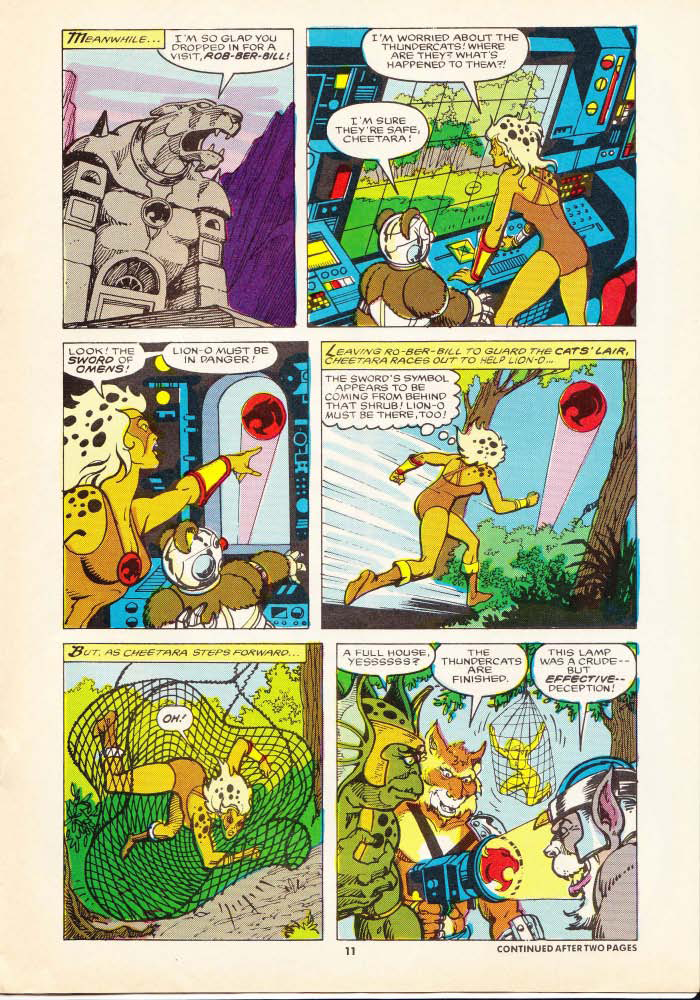 Read online ThunderCats (1987) comic -  Issue #25 - 11