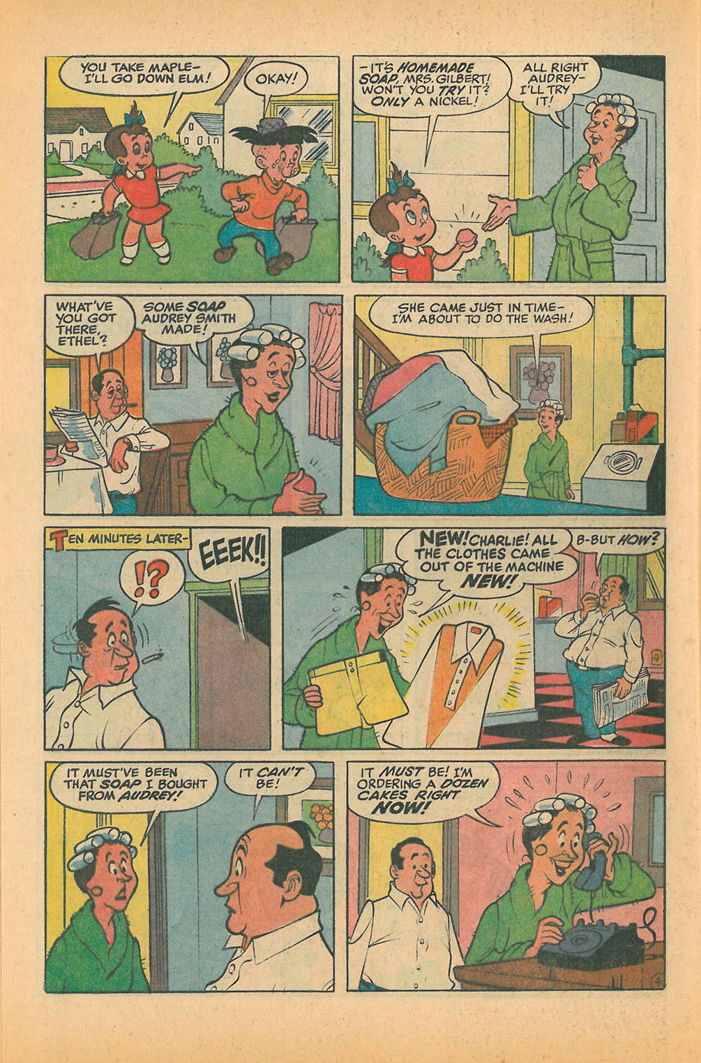 Read online Little Audrey And Melvin comic -  Issue #35 - 8