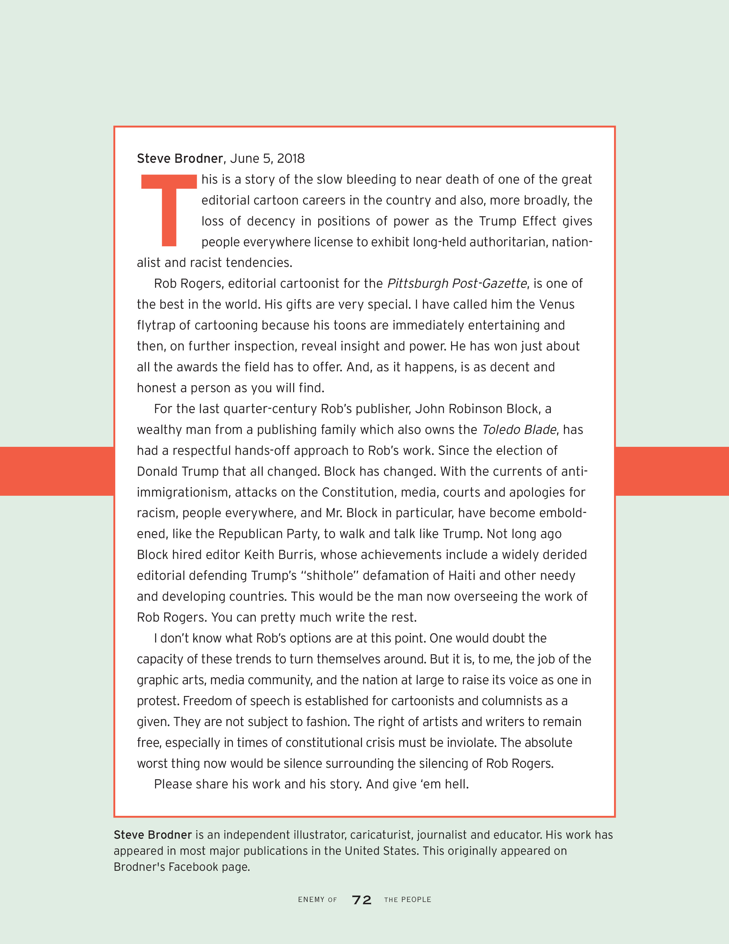 Read online Enemy of the People: A Cartoonist's Journey comic -  Issue # TPB (Part 1) - 77