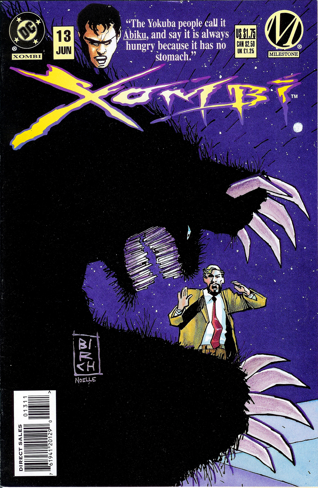 Read online Xombi (1994) comic -  Issue #13 - 1