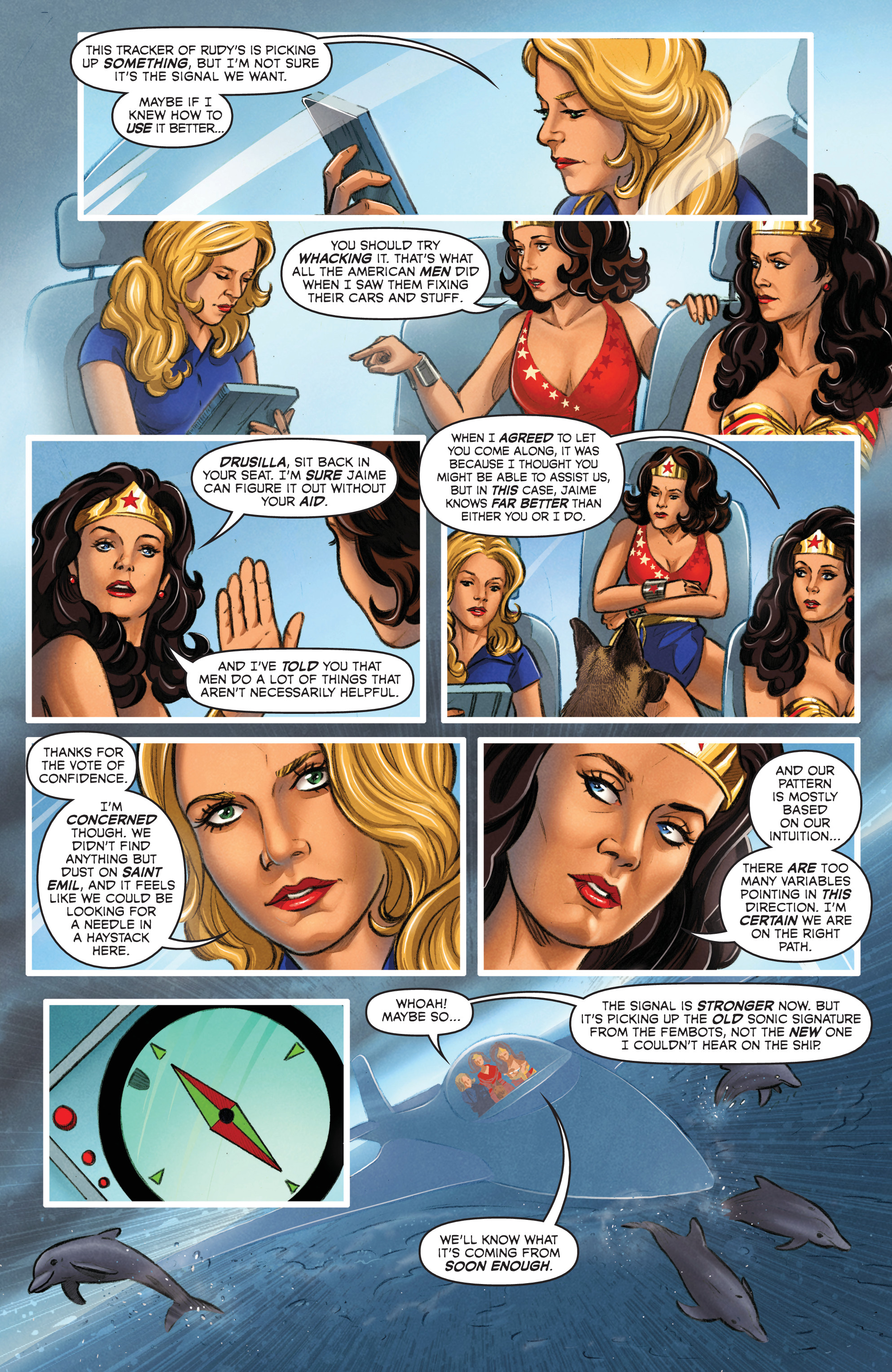 Read online Wonder Woman '77 Meets The Bionic Woman comic -  Issue #4 - 21