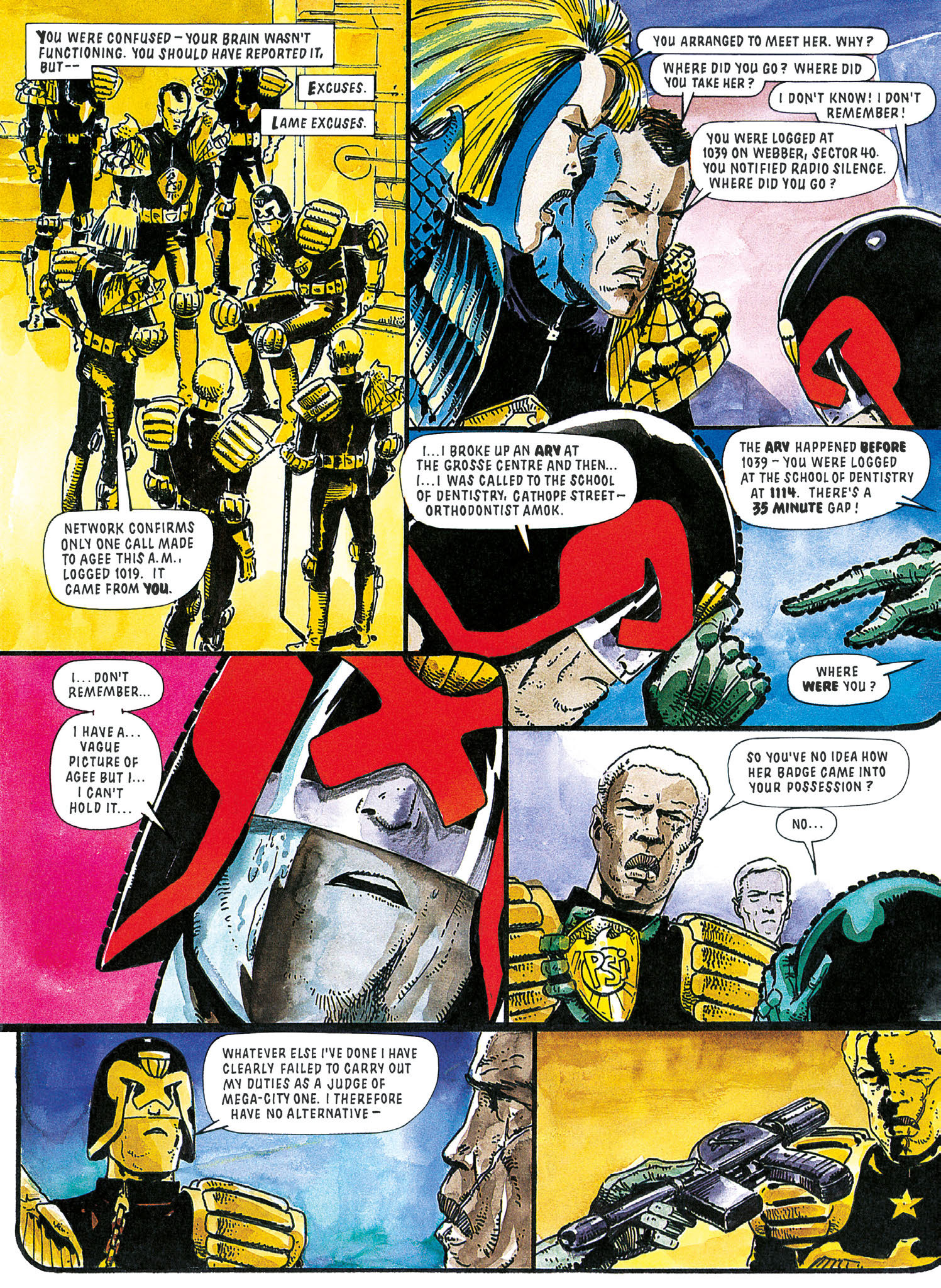 Read online Essential Judge Dredd: Necropolis comic -  Issue # TPB (Part 1) - 91