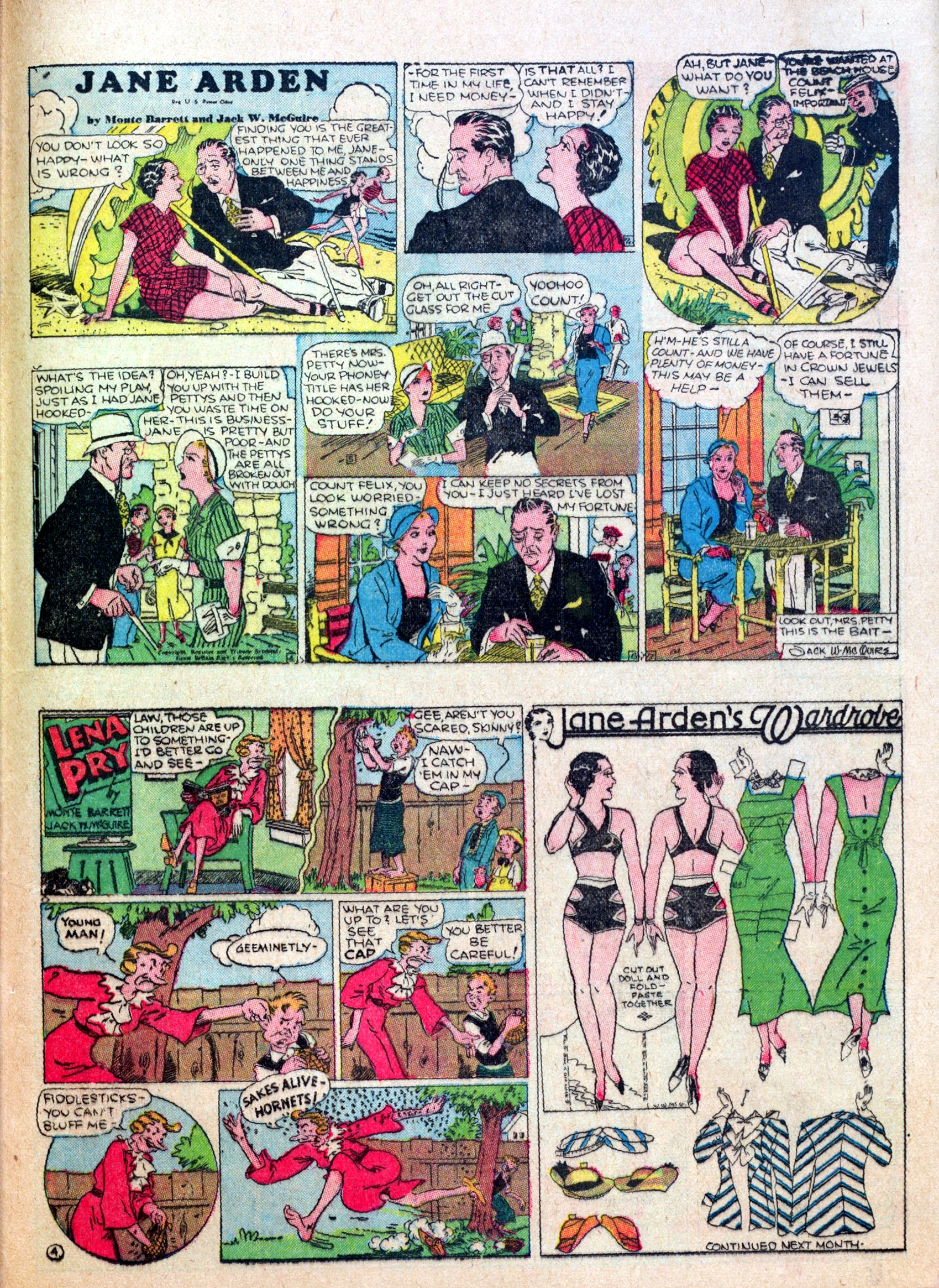 Read online Famous Funnies comic -  Issue #14 - 47