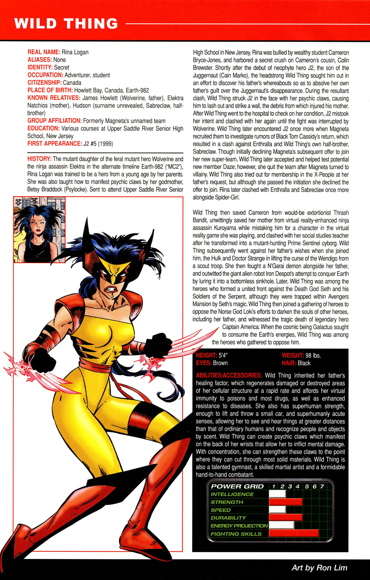 Read online All-New Official Handbook of the Marvel Universe A to Z comic -  Issue #12 - 36