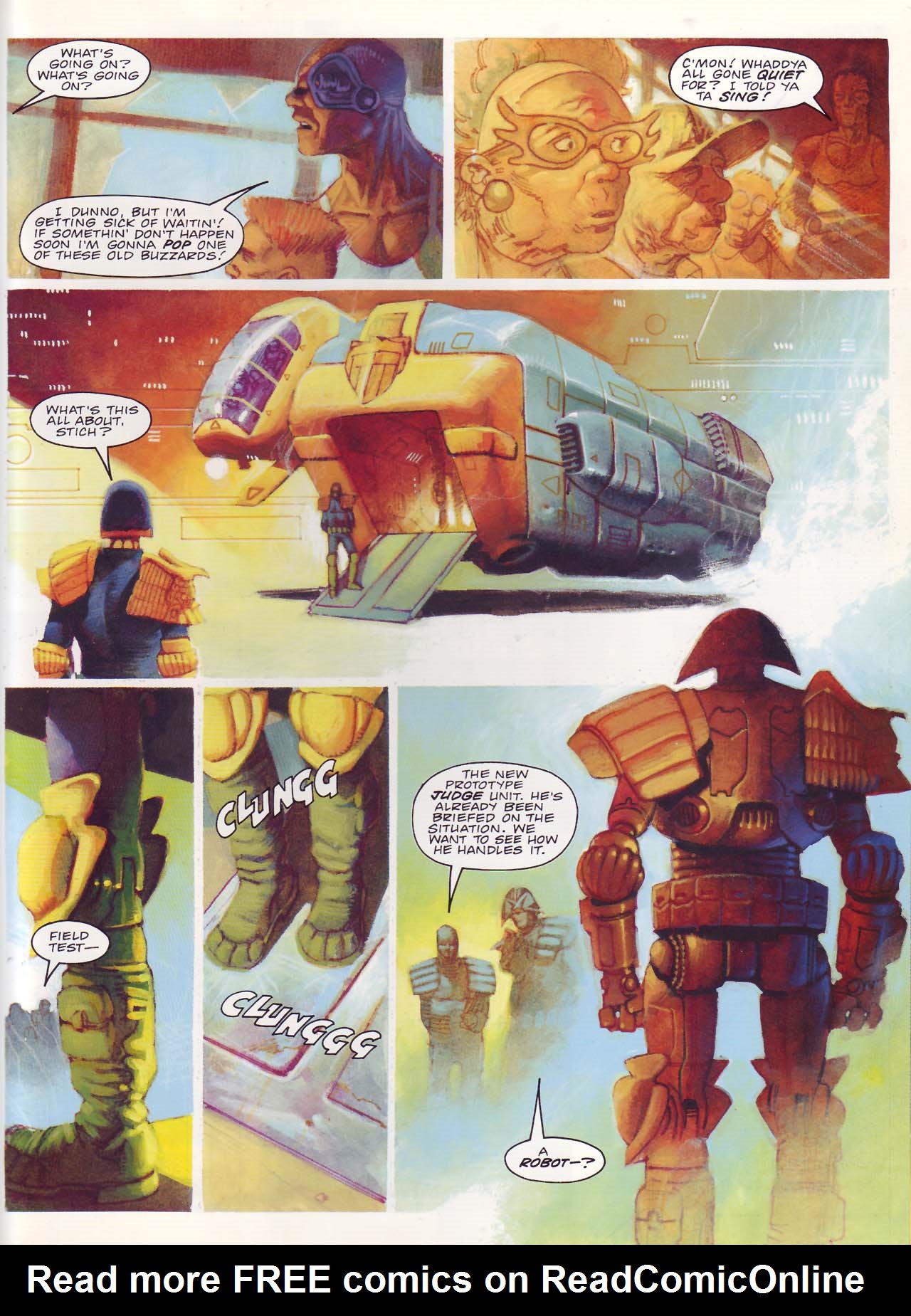 Read online Judge Dredd: Mechanismo comic -  Issue # TPB - 12