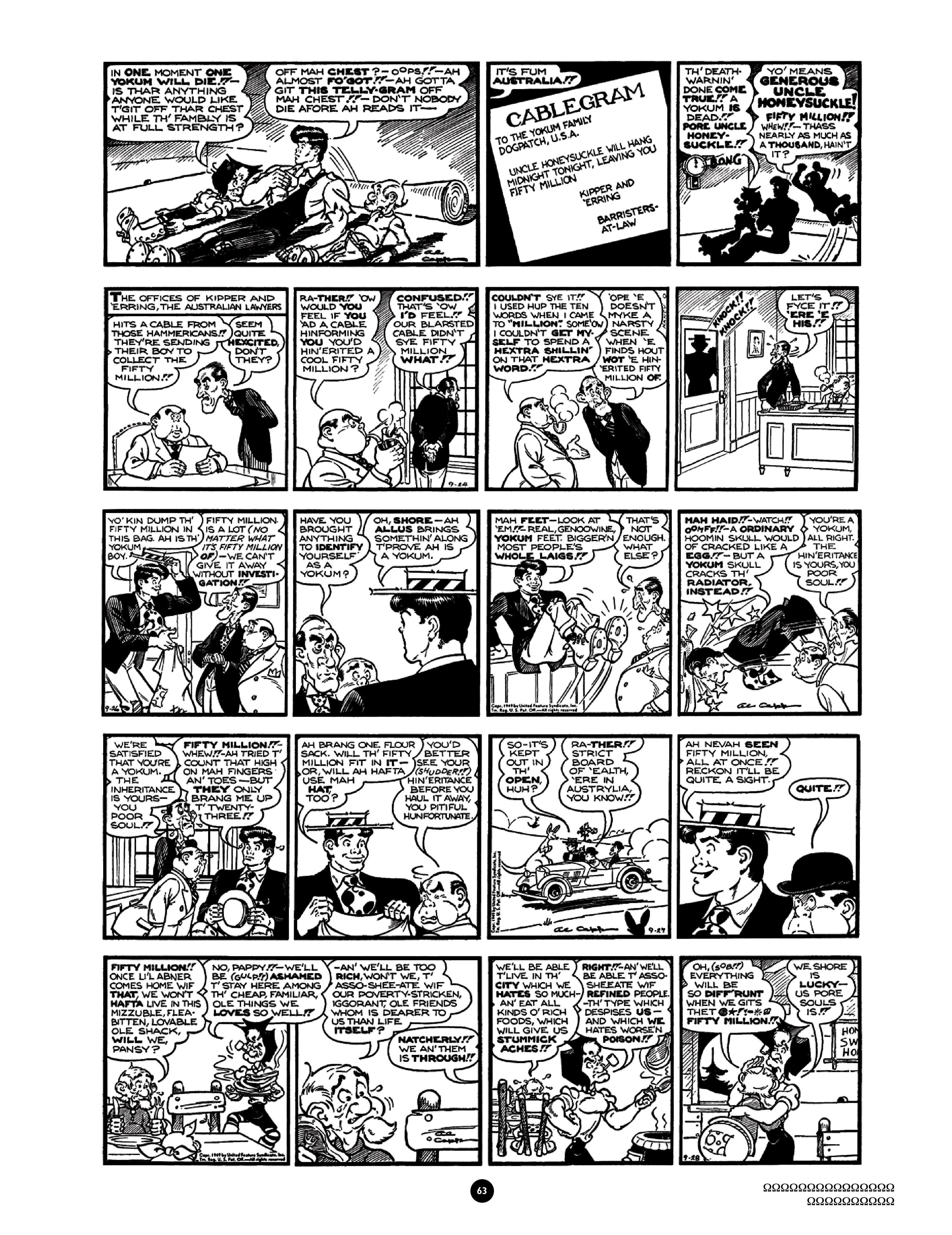 Read online Al Capp's Li'l Abner Complete Daily & Color Sunday Comics comic -  Issue # TPB 8 (Part 1) - 66