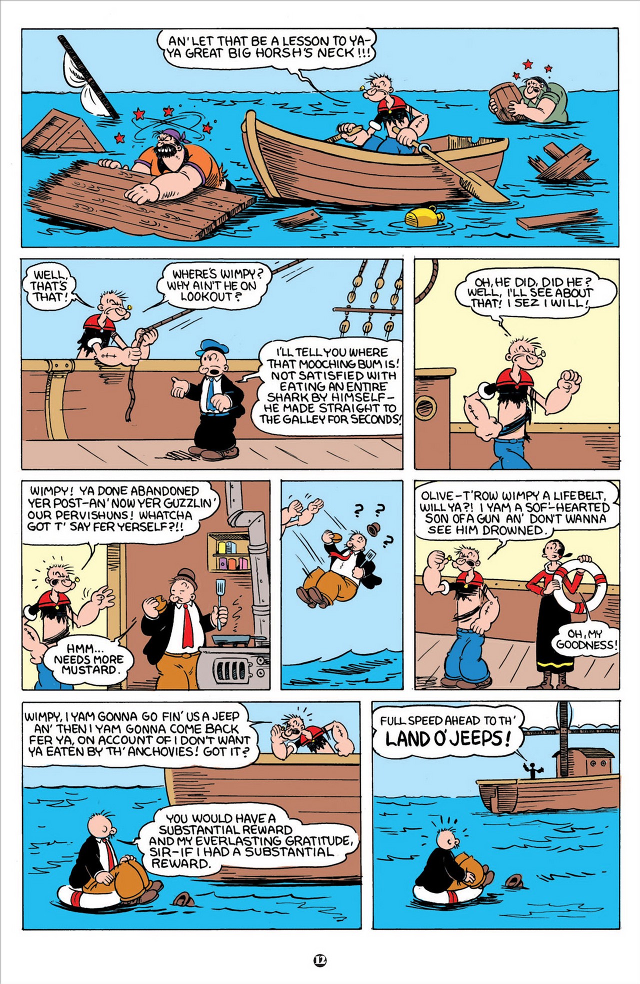 Read online Popeye (2012) comic -  Issue #1 - 14