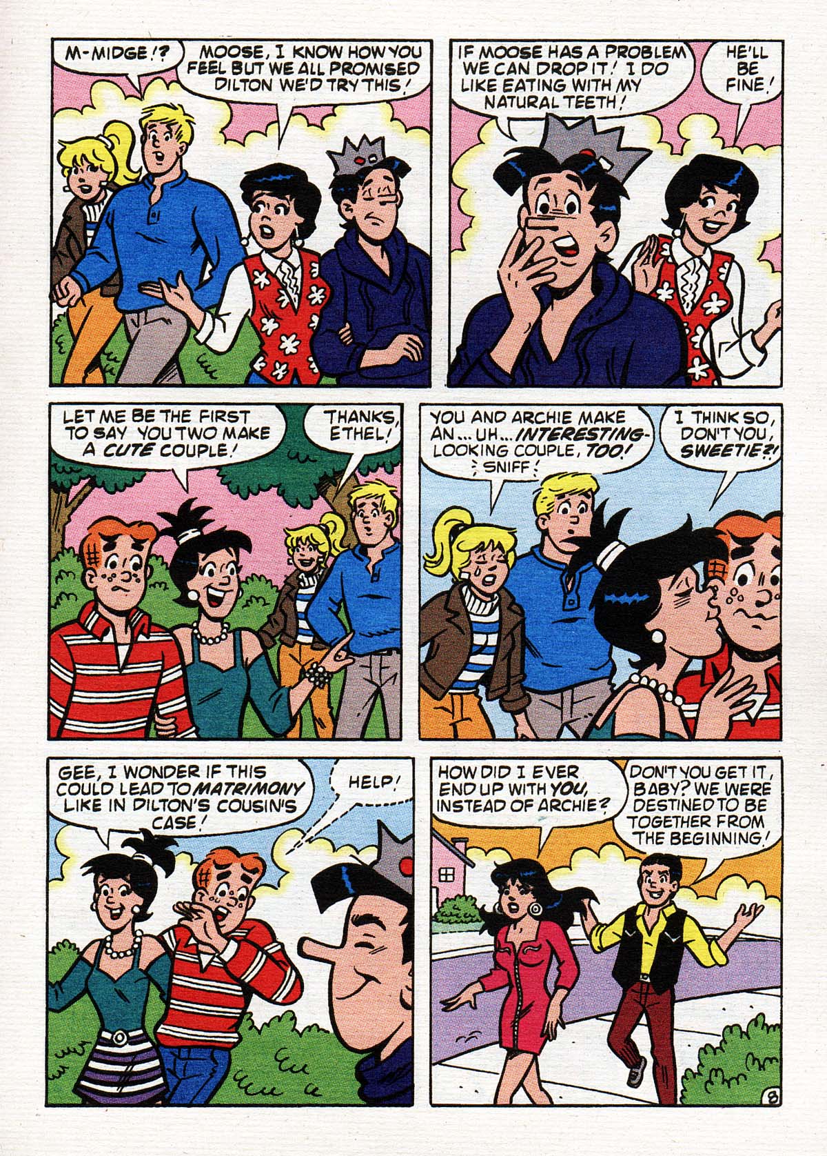 Read online Archie's Pals 'n' Gals Double Digest Magazine comic -  Issue #75 - 158