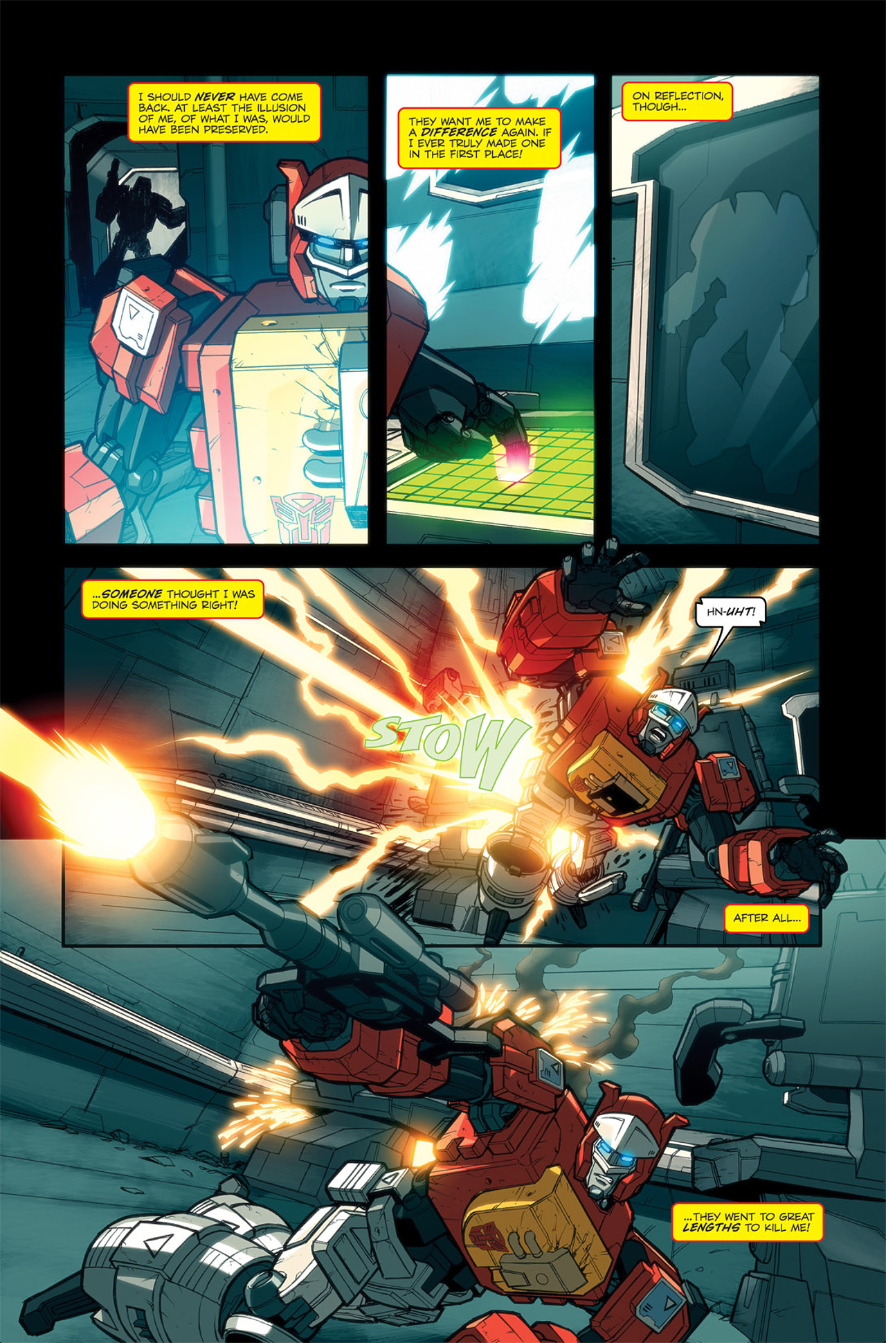 Read online Transformers Spotlight: Blaster comic -  Issue # Full - 9