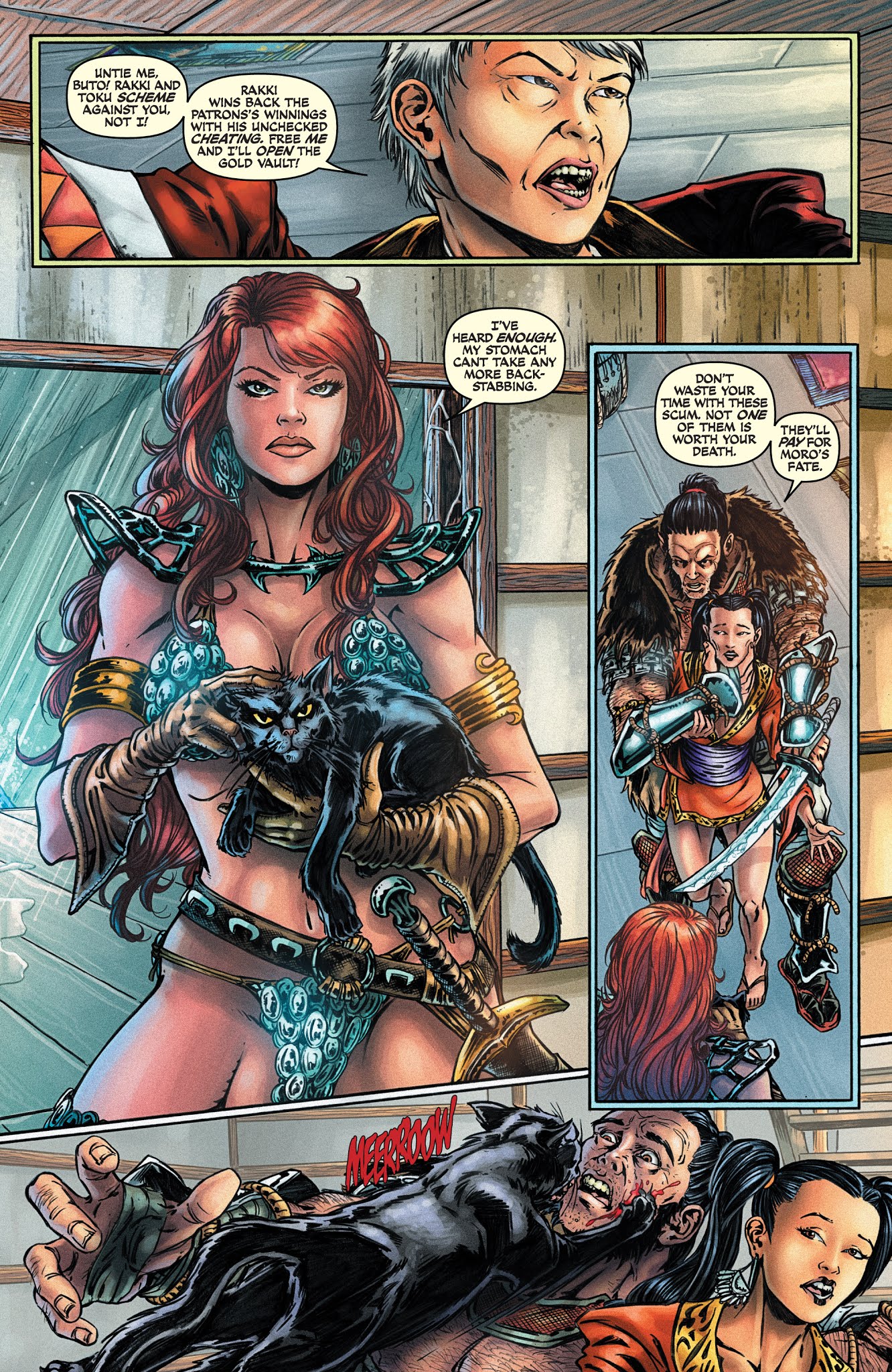 Read online Red Sonja Deluge comic -  Issue # Full - 23