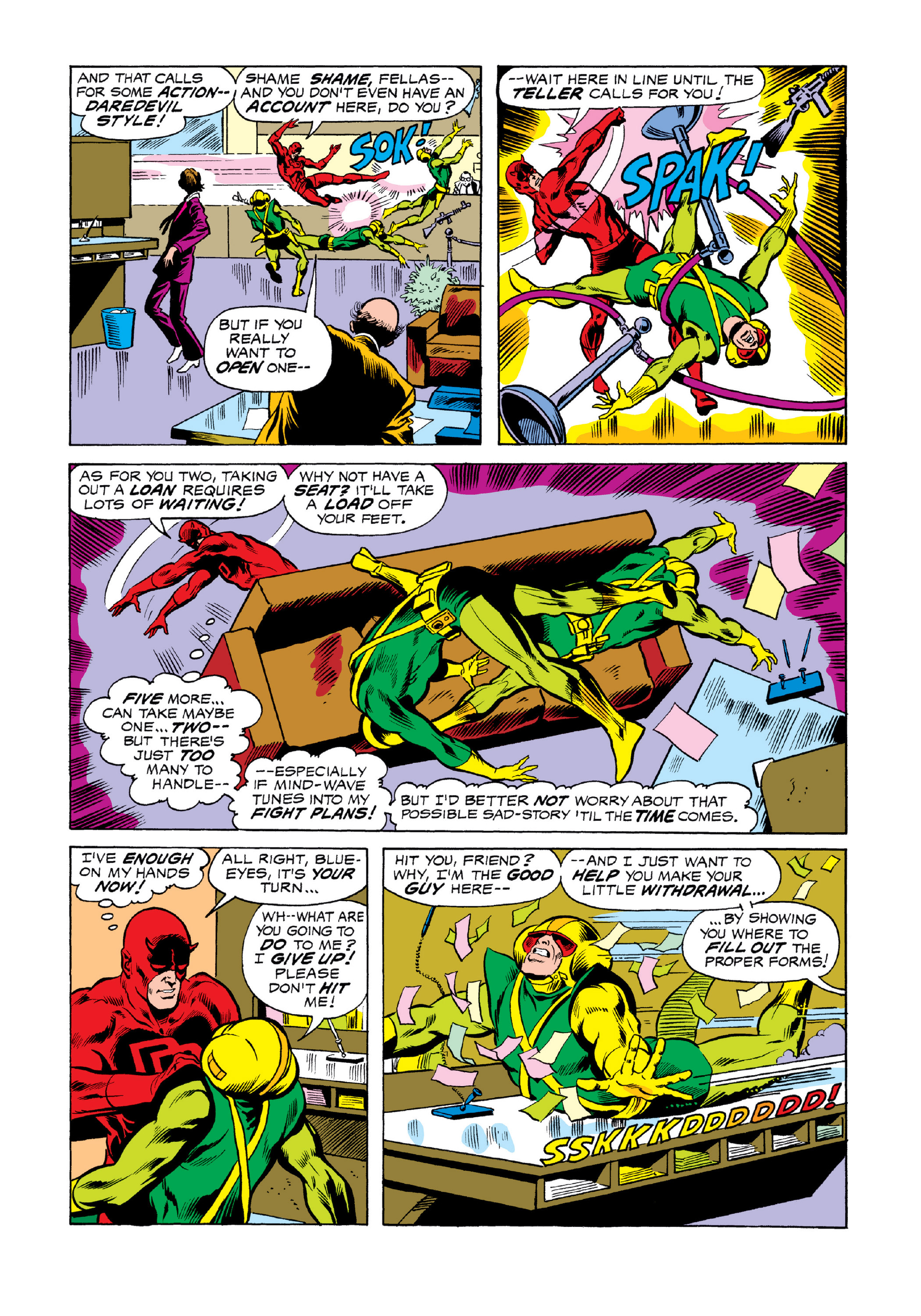 Read online Marvel Masterworks: Daredevil comic -  Issue # TPB 13 (Part 1) - 22