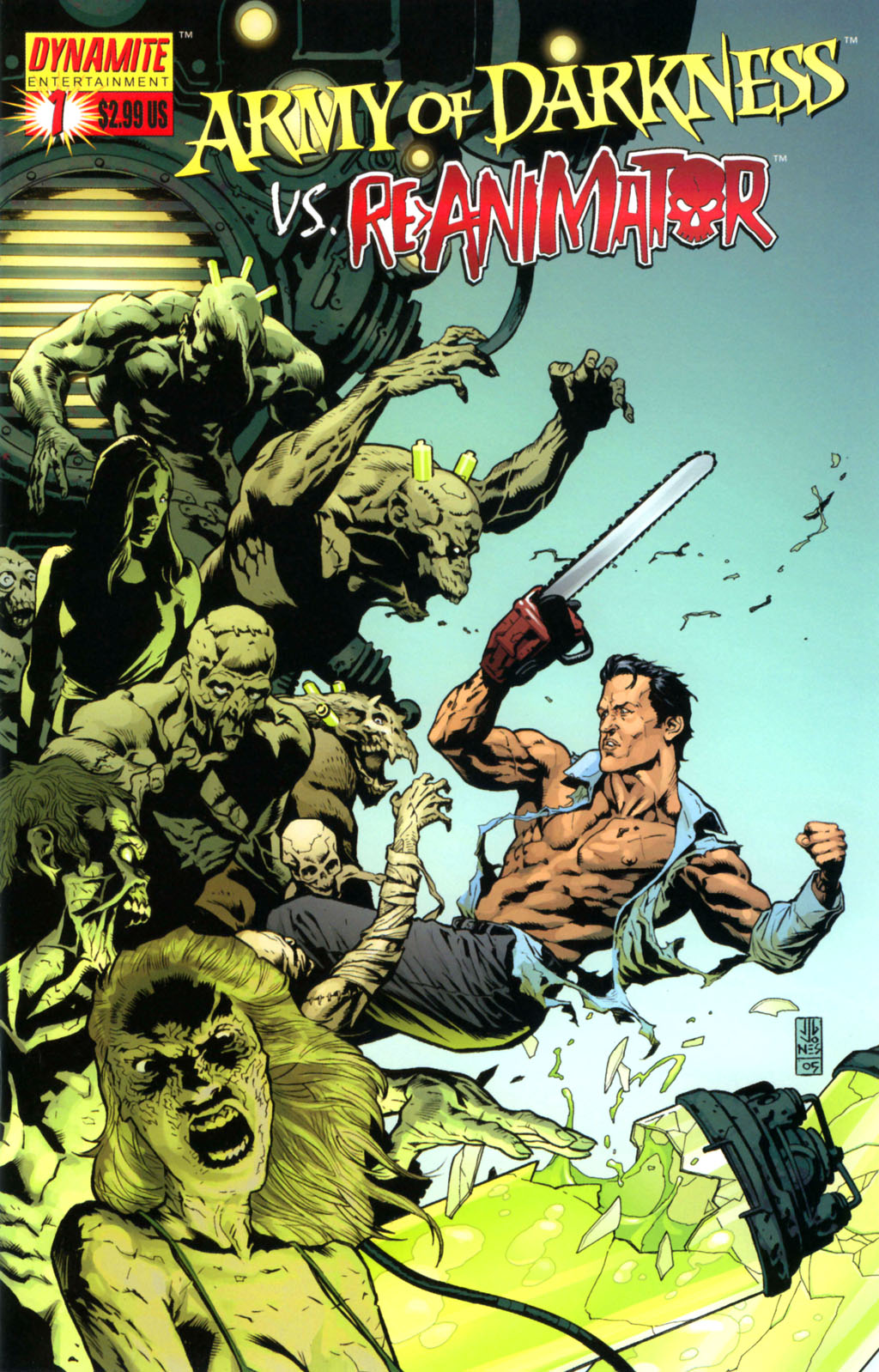 Read online Army of Darkness vs. Re-Animator comic -  Issue #1 - 1