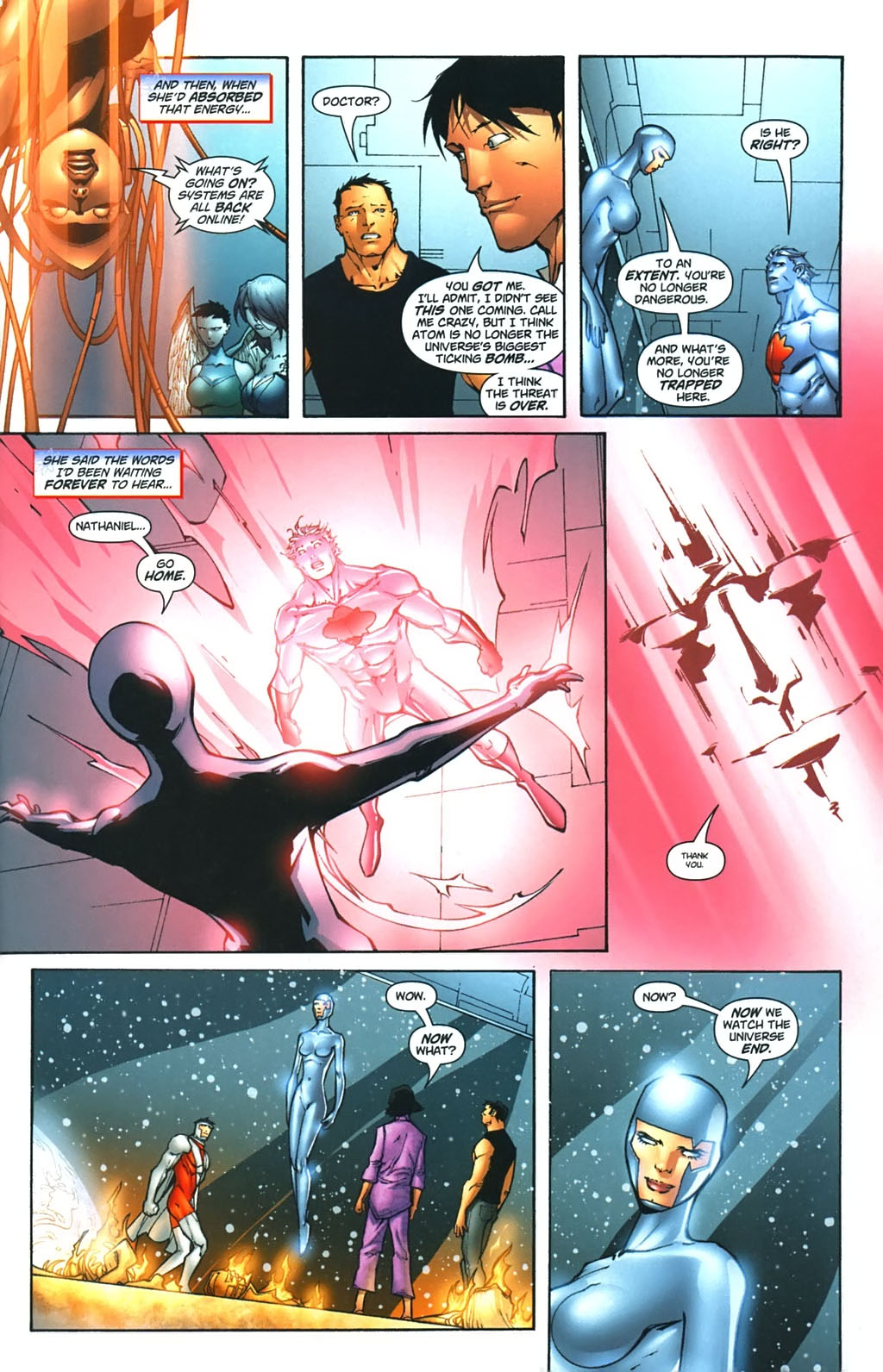 Read online Captain Atom: Armageddon comic -  Issue #9 - 18