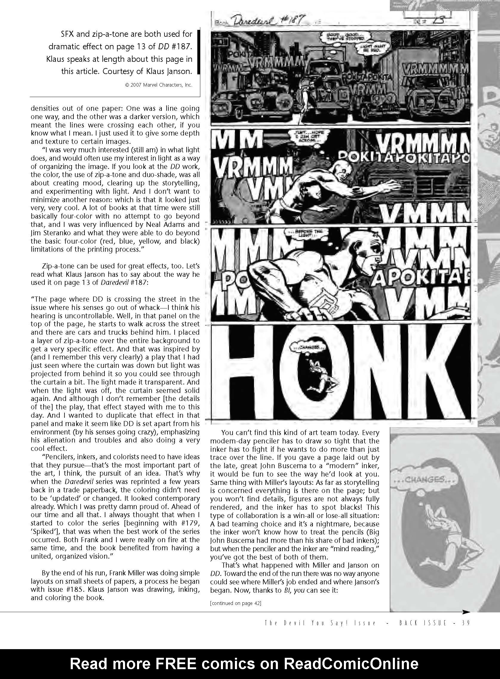 Read online Back Issue comic -  Issue #21 - 39