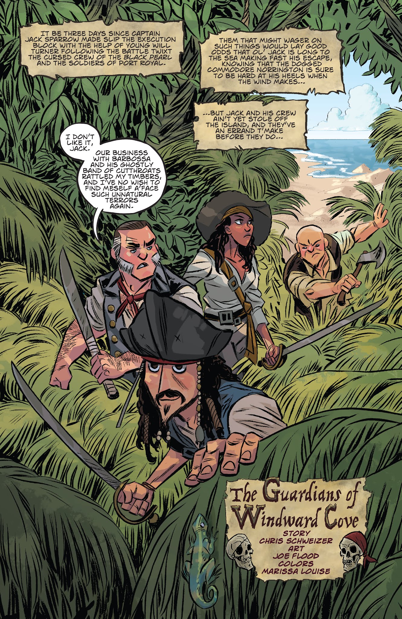 Read online Disney Pirates of the Caribbean comic -  Issue #1 - 3