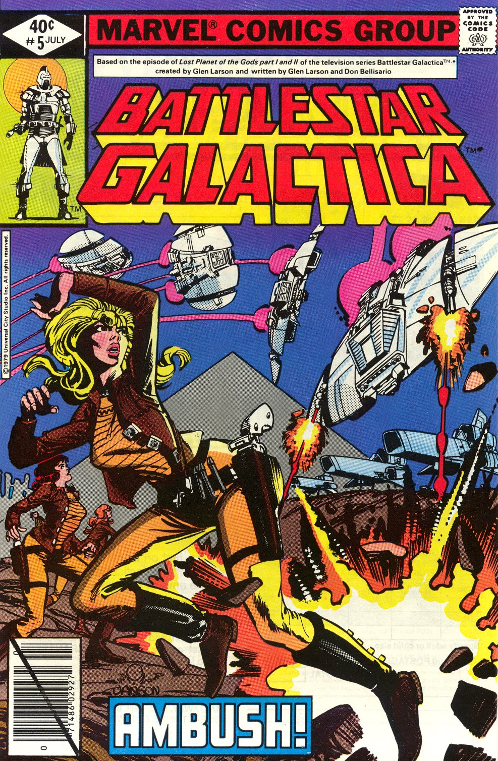 Read online Battlestar Galactica comic -  Issue #5 - 1