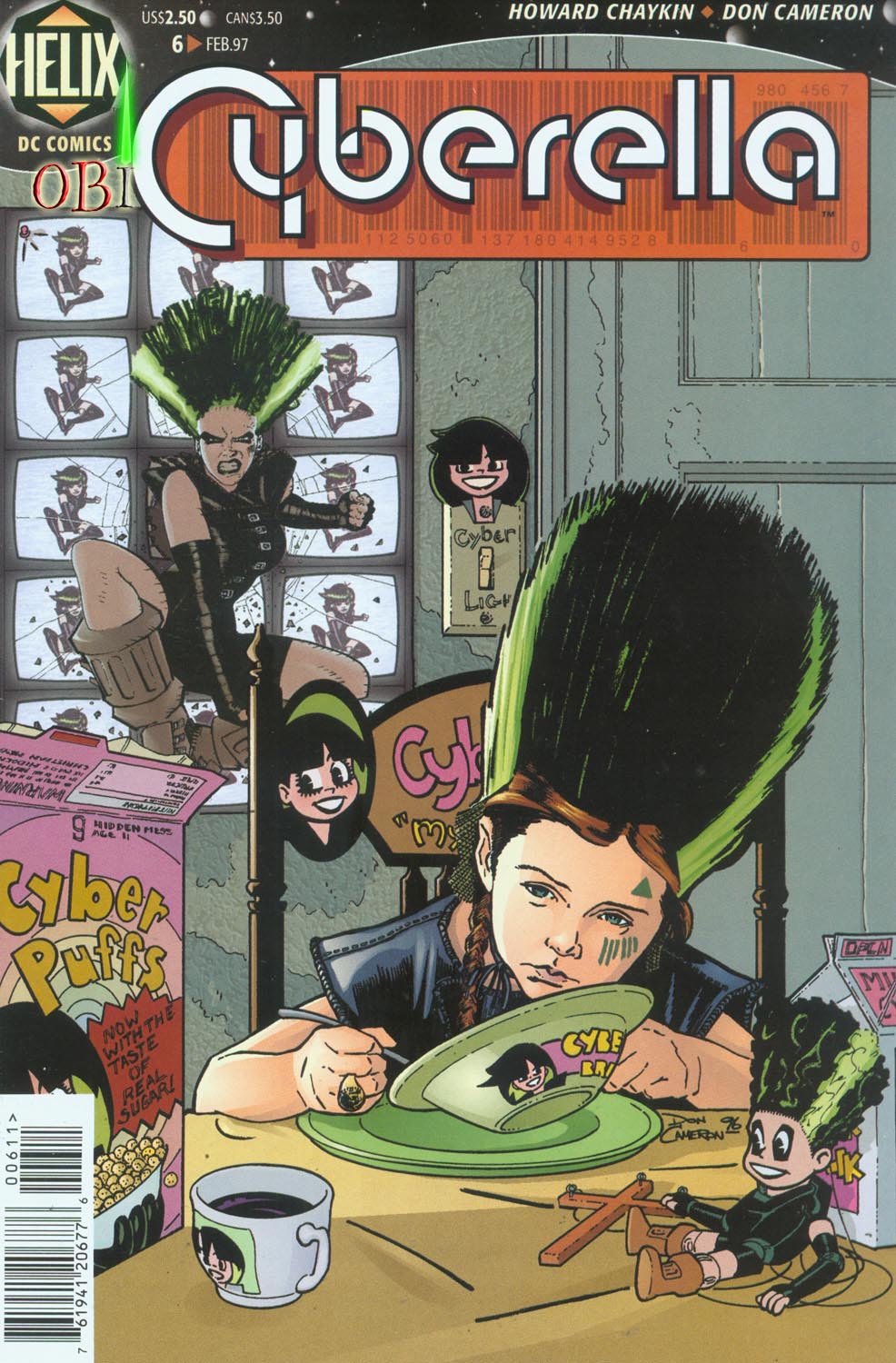 Read online Cyberella comic -  Issue #6 - 1