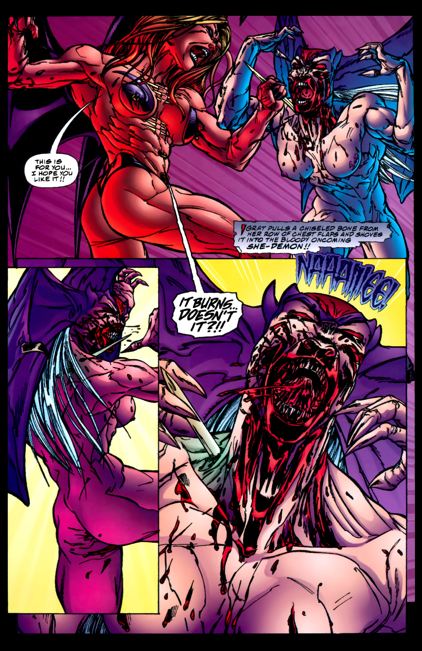 Read online Satanika comic -  Issue #3 - 13