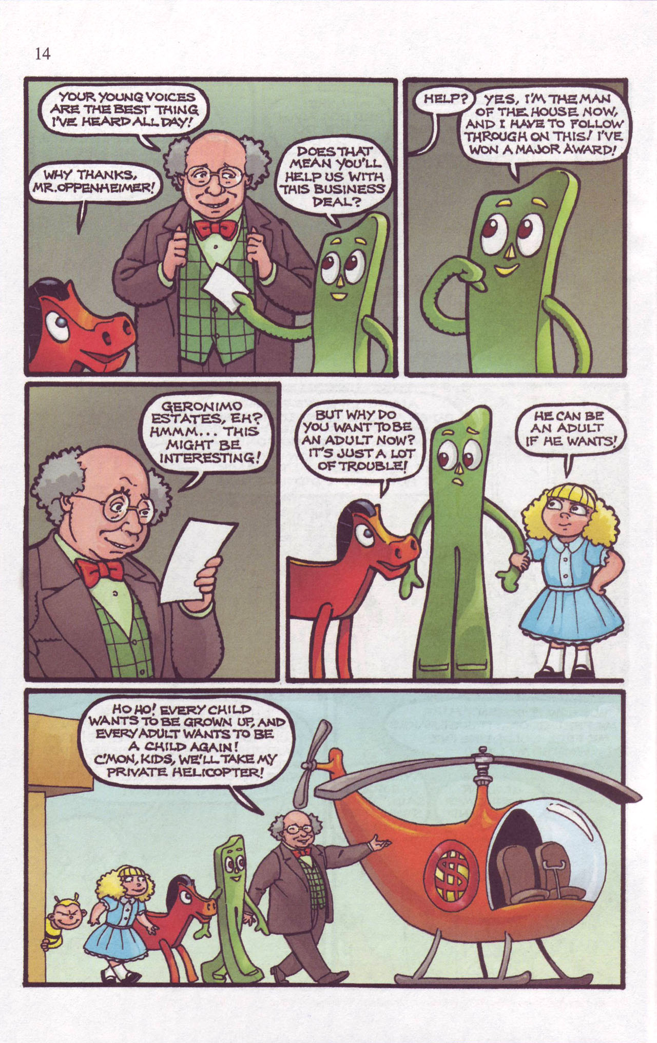 Read online Gumby (2006) comic -  Issue #3 - 16