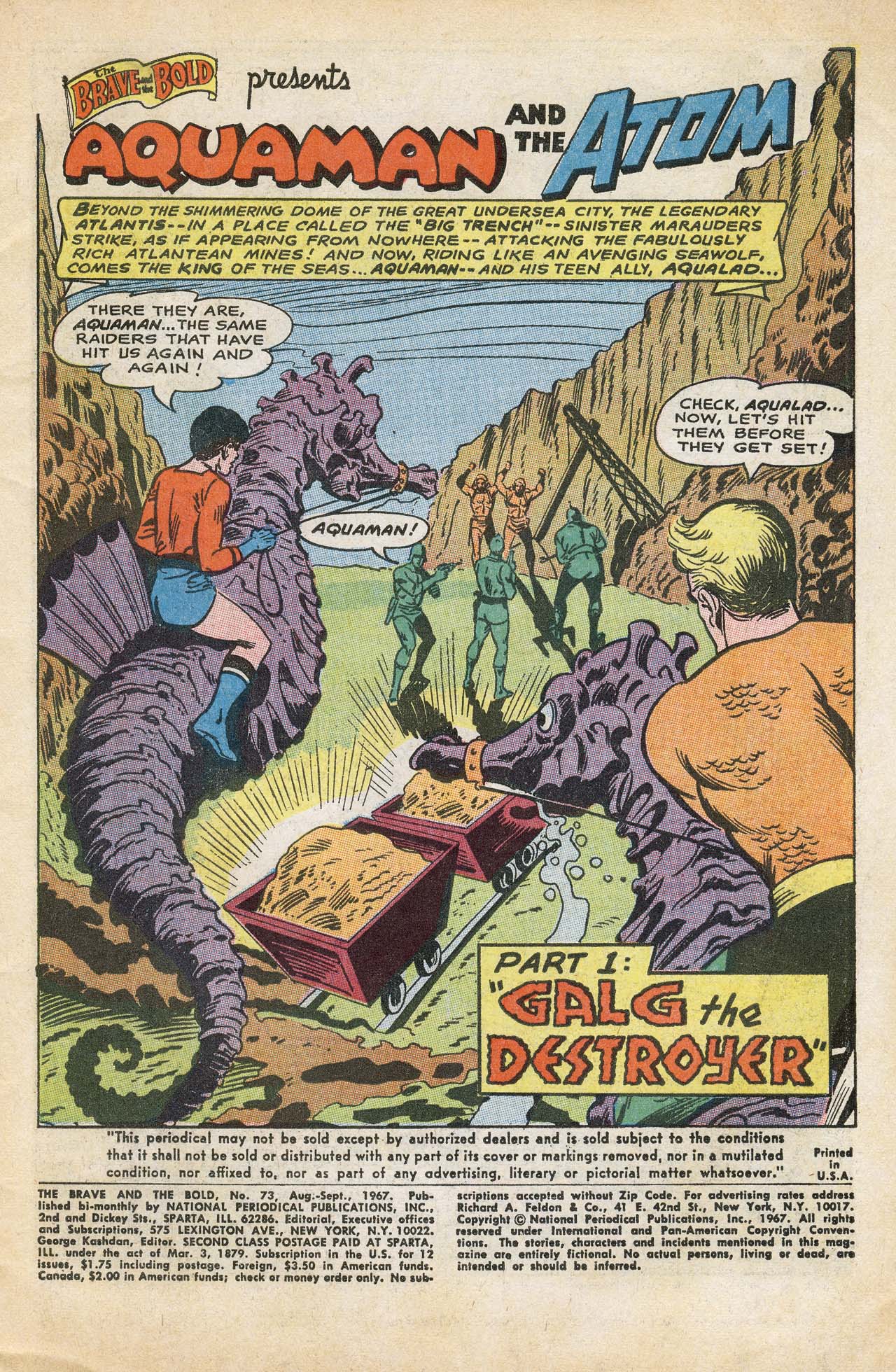 Read online The Brave and the Bold (1955) comic -  Issue #73 - 3