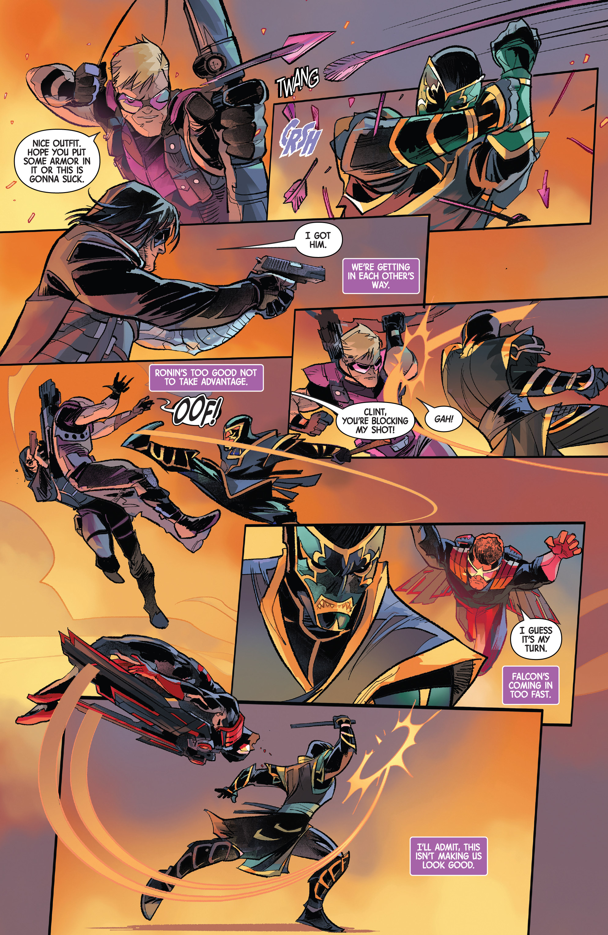Read online Hawkeye: Freefall comic -  Issue #1 - 22