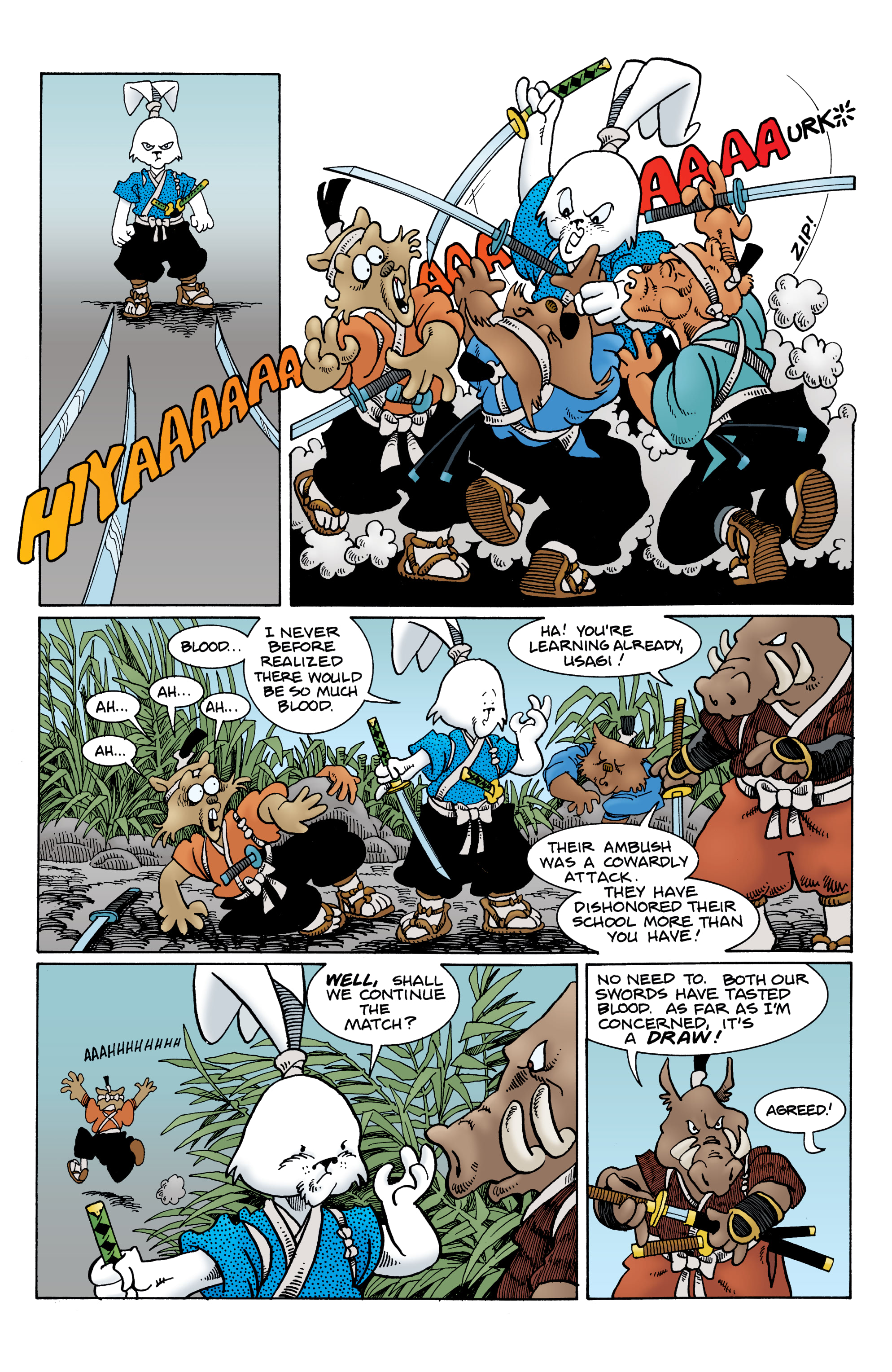 Read online Usagi Yojimbo Color Classics comic -  Issue #3 - 11