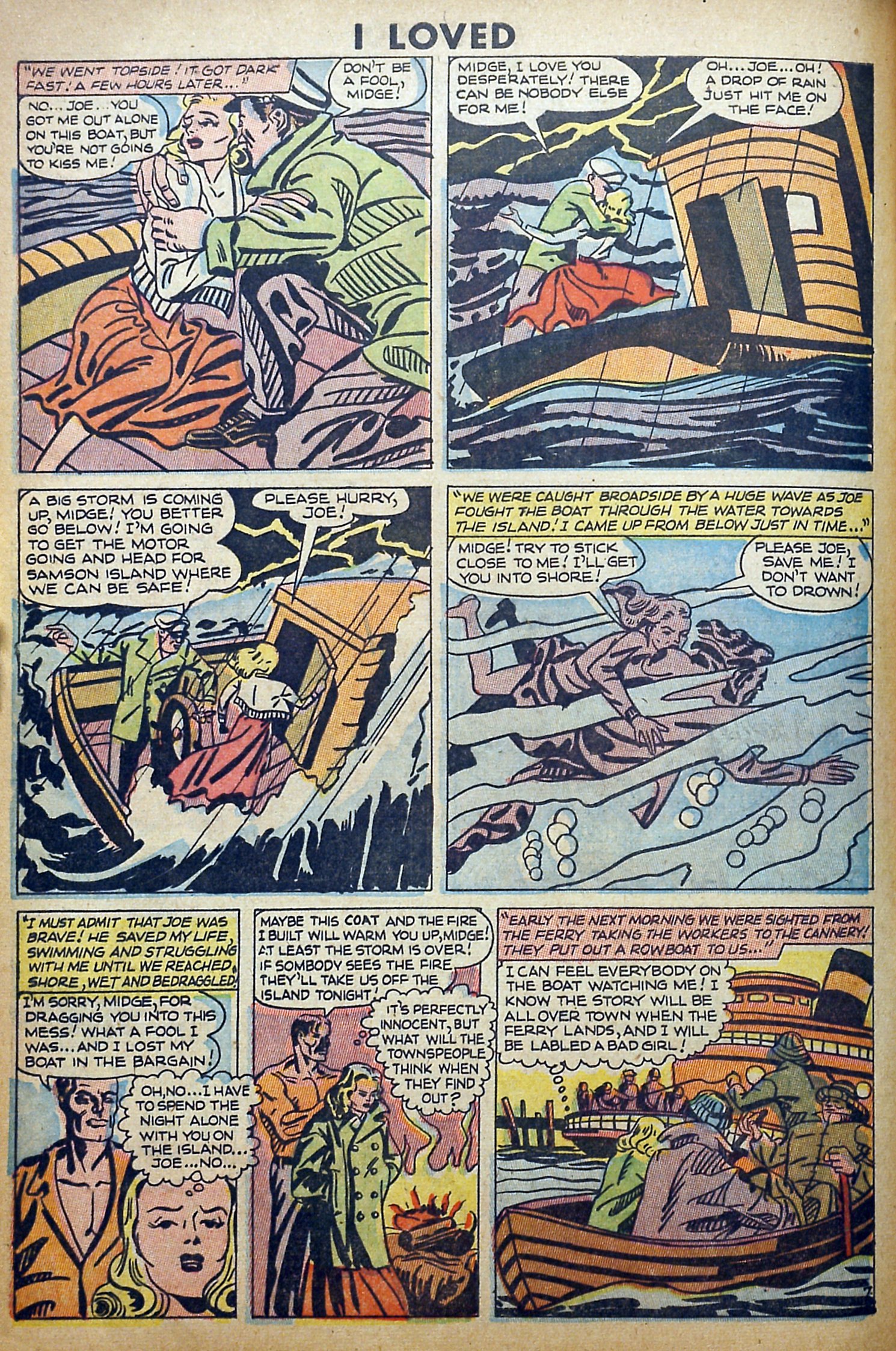 Read online I Loved Real Confession Stories comic -  Issue #32 - 7