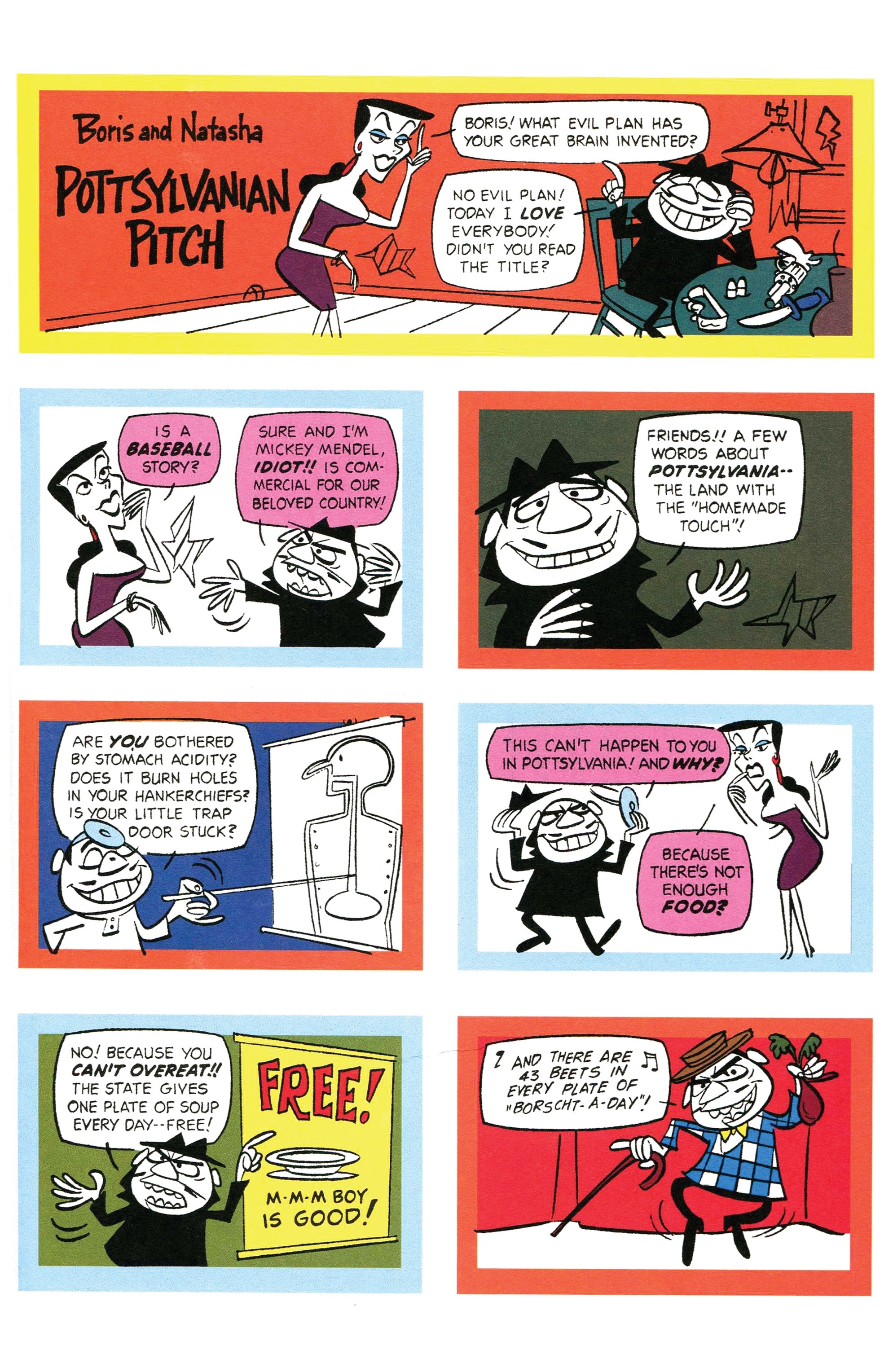 Read online The Rocky & Bullwinkle Show comic -  Issue #1 - 22