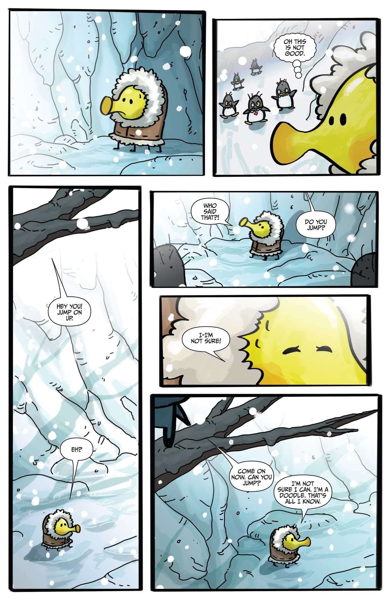 Read online Doodle Jump Comics comic -  Issue #1 - 10