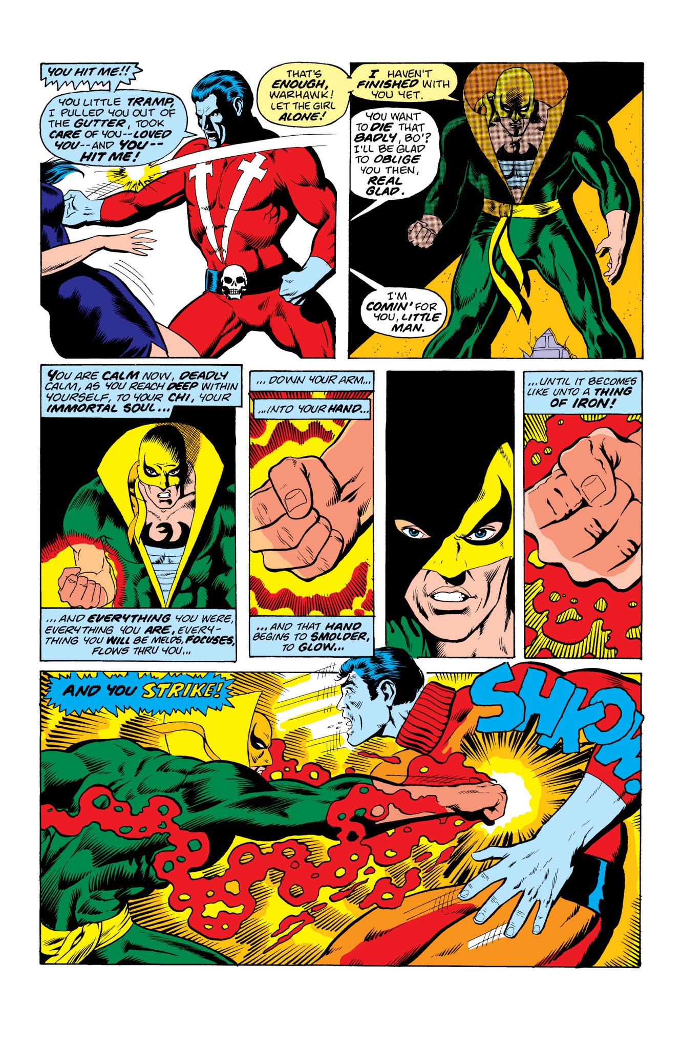Read online Marvel Masterworks: Iron Fist comic -  Issue # TPB 1 (Part 2) - 72