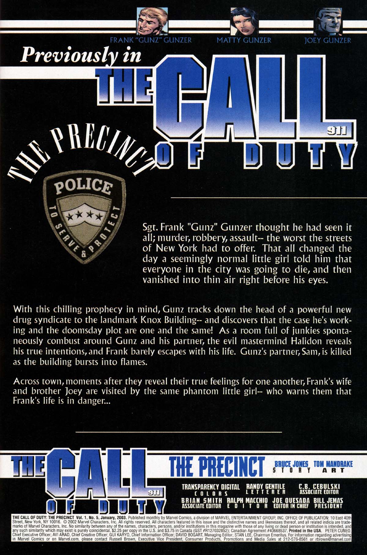 Read online The Call of Duty: The Precinct comic -  Issue #5 - 2