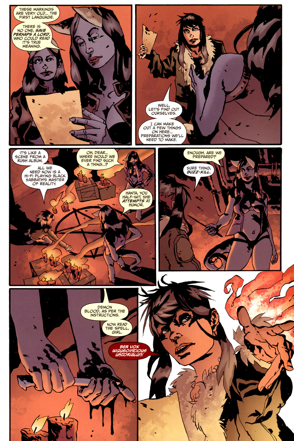 Read online Strange Girl comic -  Issue #11 - 9