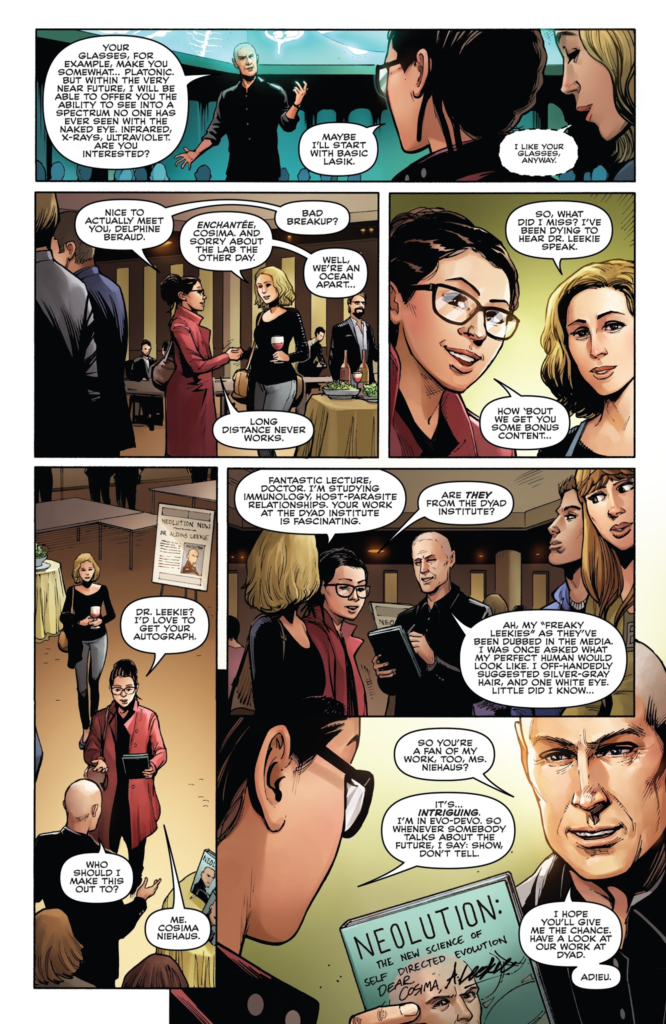 Read online Orphan Black: Deviations comic -  Issue #4 - 5